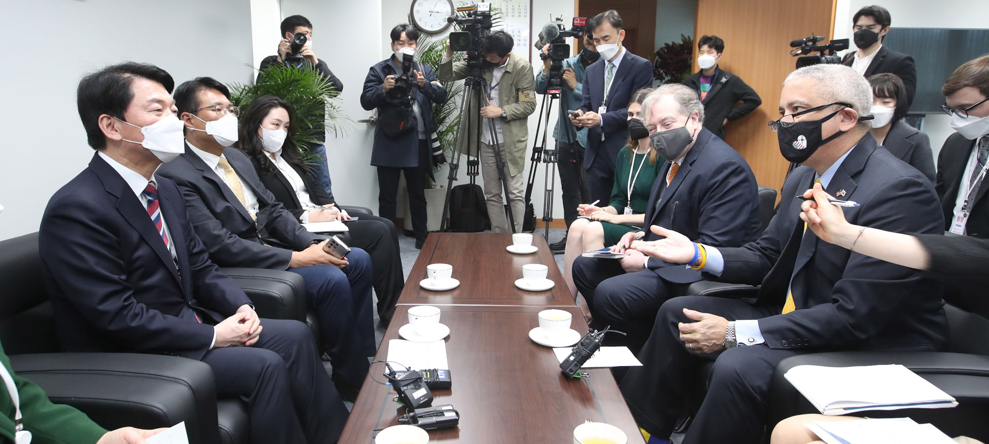 안철수;크리스코르소;안철수주한미국대사관