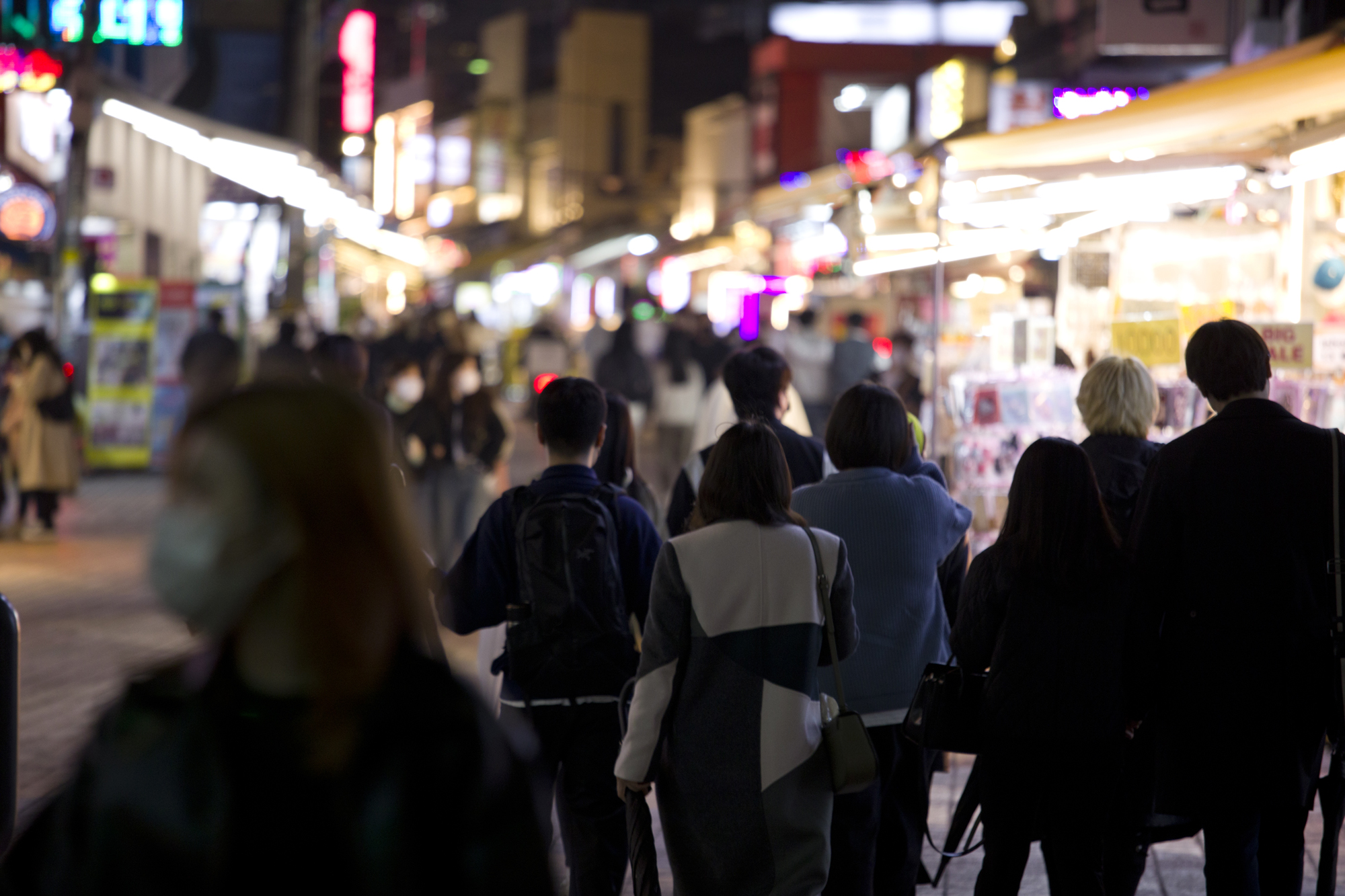 사회;세태;코로나19;오미크론;감소;홍대거리;혼잡