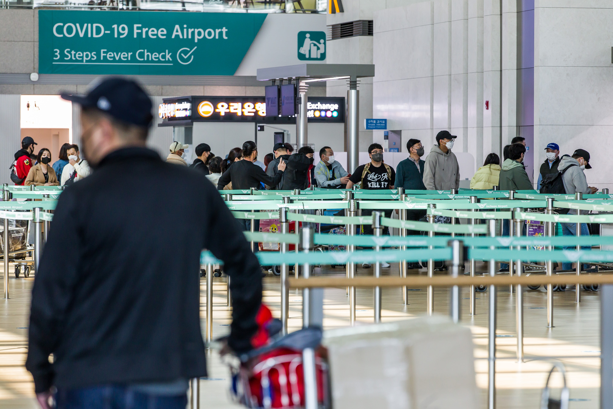 사회;세태;인천국제공항;인천공항출국장;해외여행객;공항이용객;방역조치완화