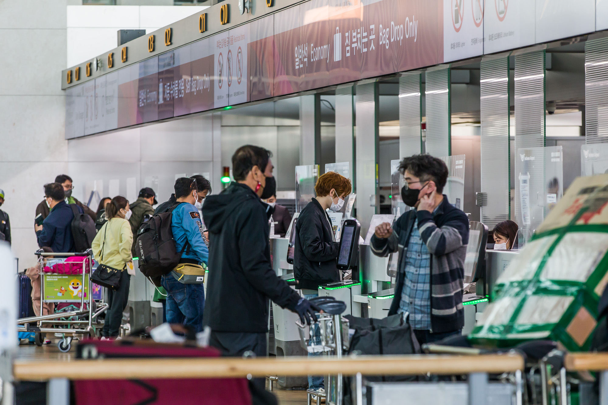 사회;세태;인천국제공항;인천공항출국장;해외여행객;공항이용객;방역조치완화