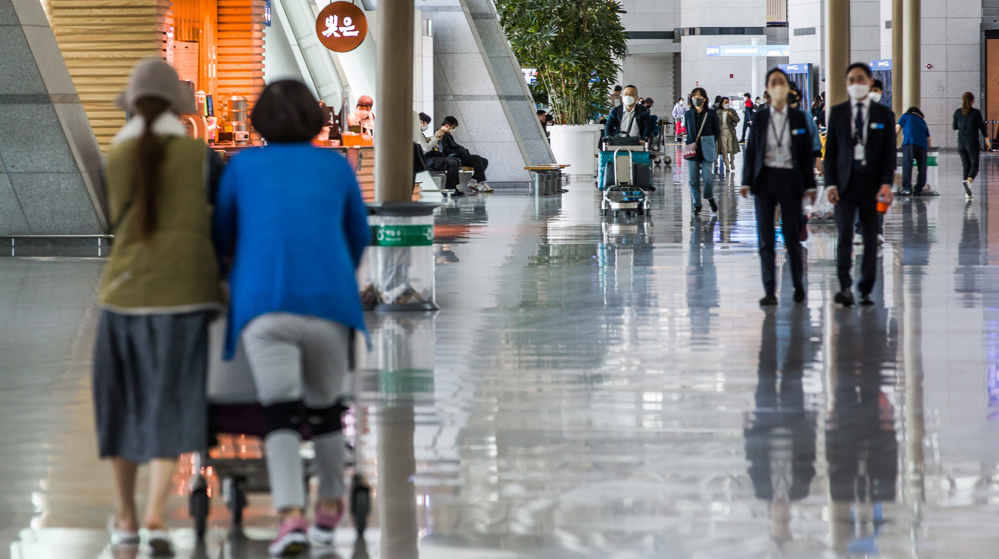 사회;세태;인천국제공항;인천공항출국장;해외여행객;공항이용객;방역조치완화