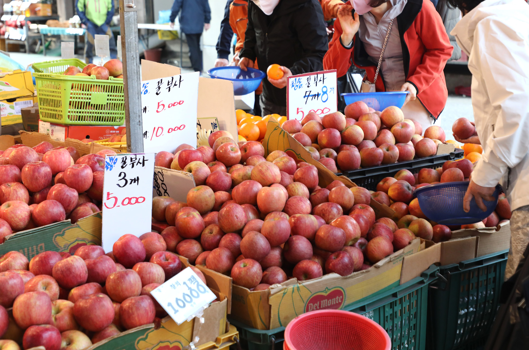 경제;재래시장;전통시장;장보기;물가상승
