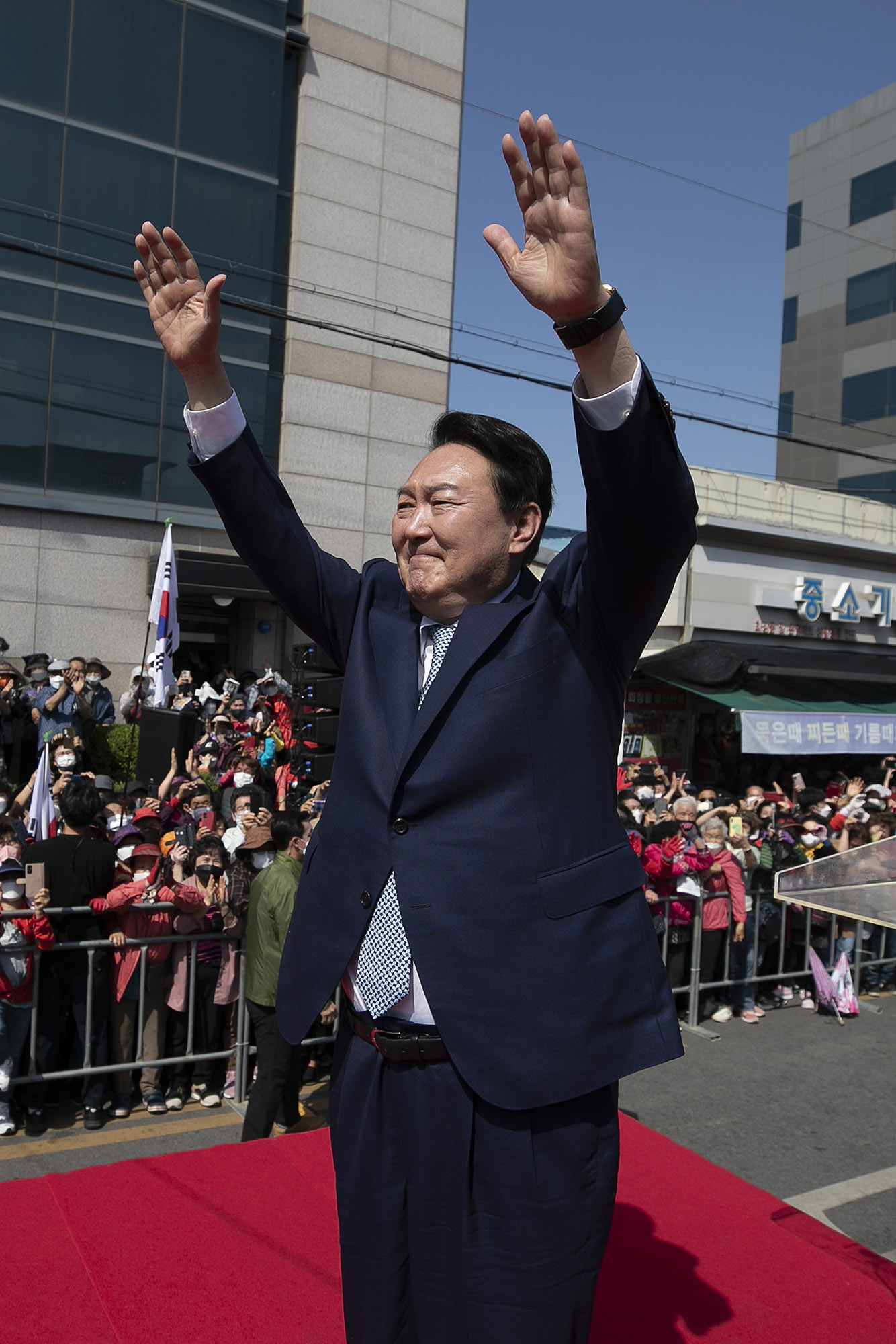 윤석열;윤석열상주중앙시장