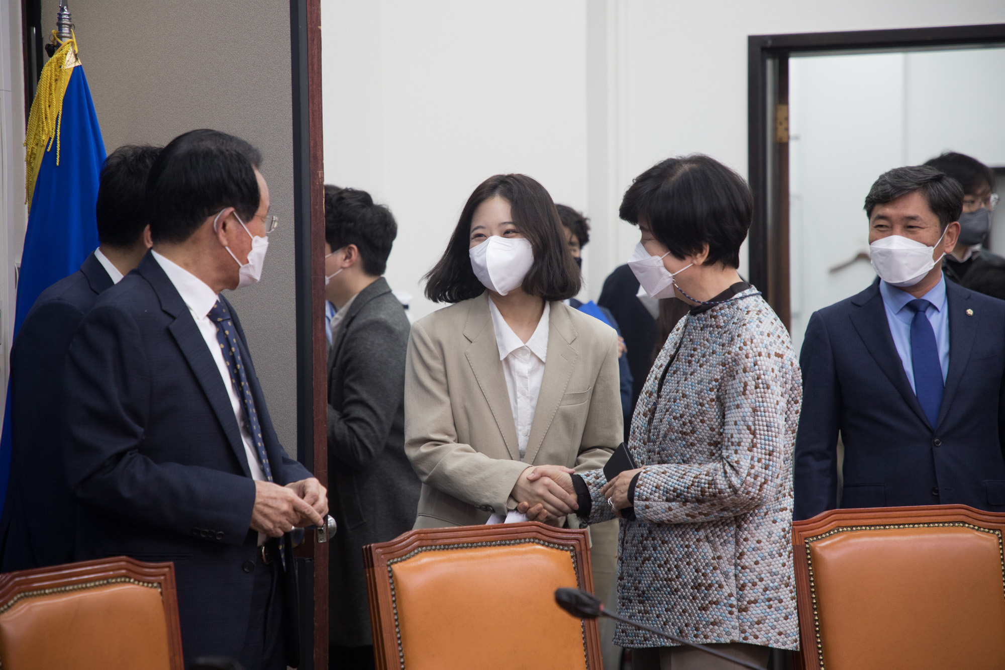 정치;더불어민주당;박지현;비대위원장;당중진;연석회의;소통간담회;당혁신