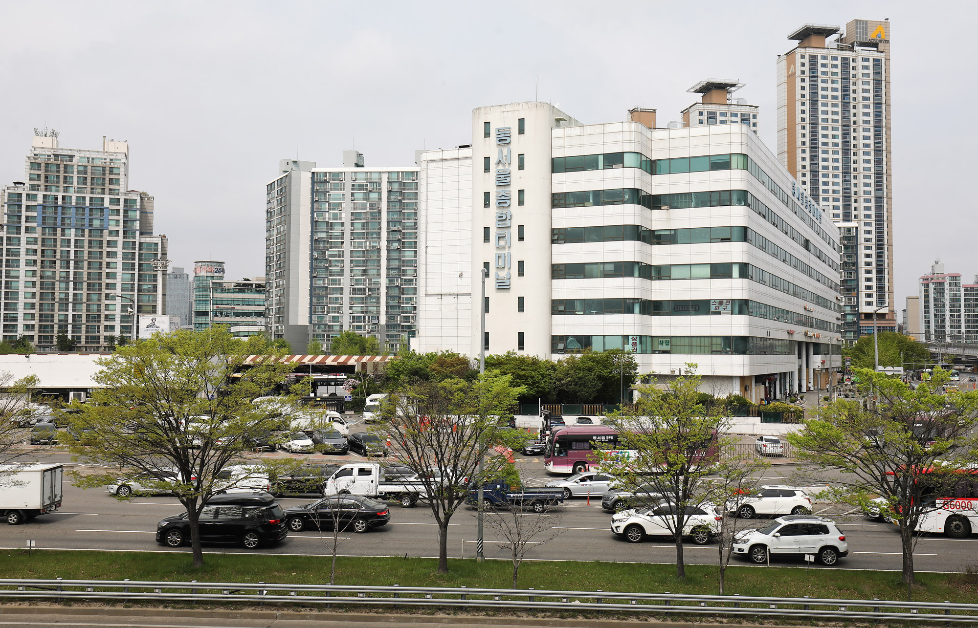 동서울터미넣;동서울터미널전경;스타필드