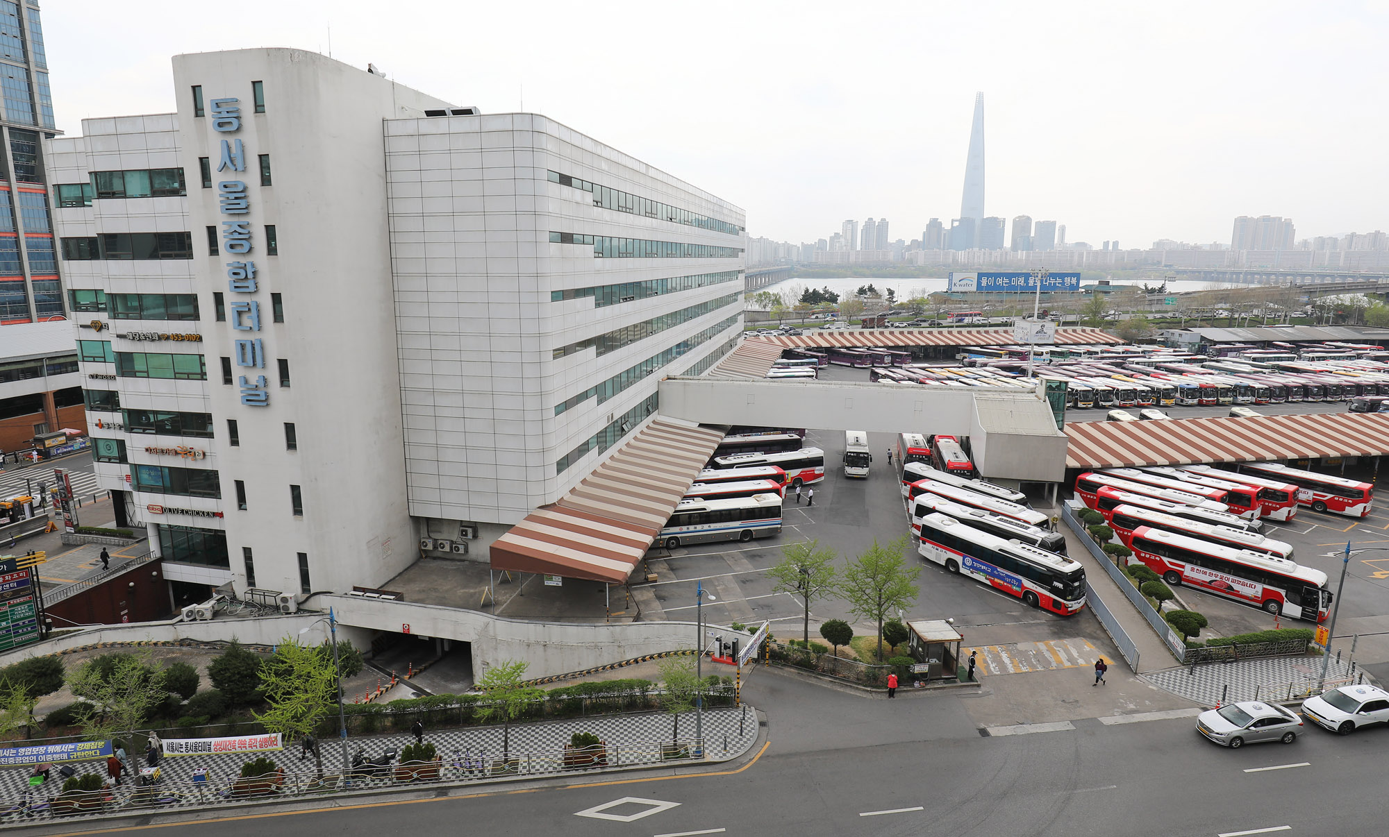 동서울터미넣;동서울터미널전경;스타필드