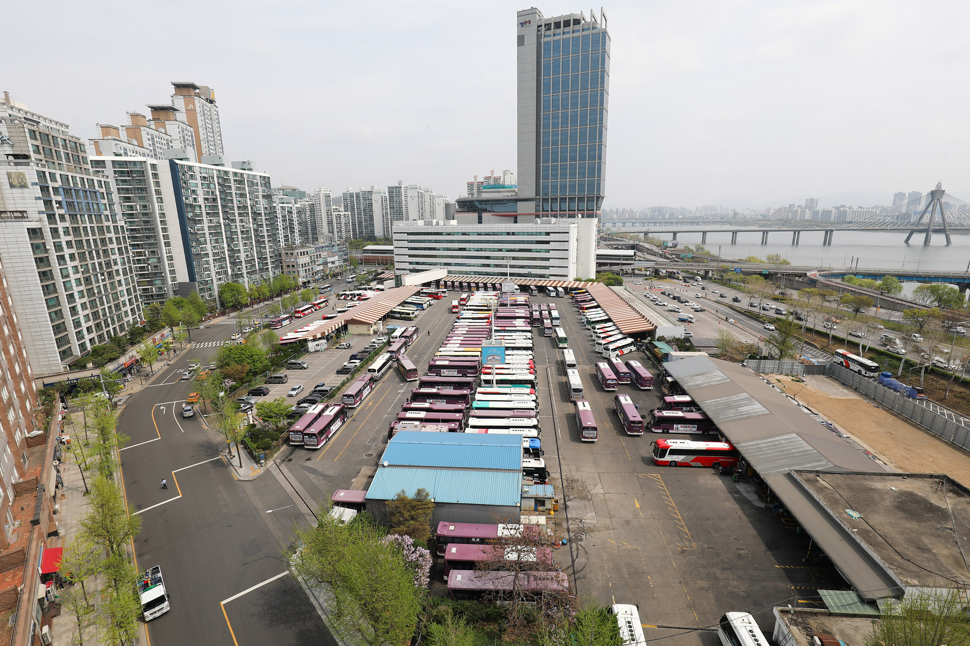 동서울터미넣;동서울터미널전경;스타필드