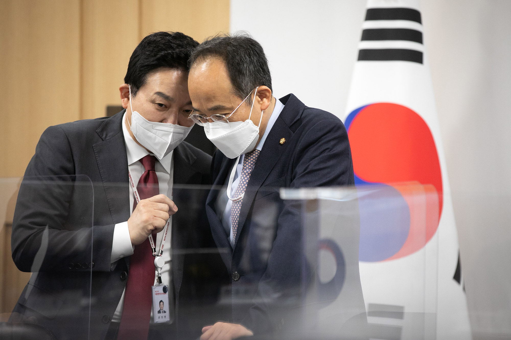 안철수;인수위;간담회