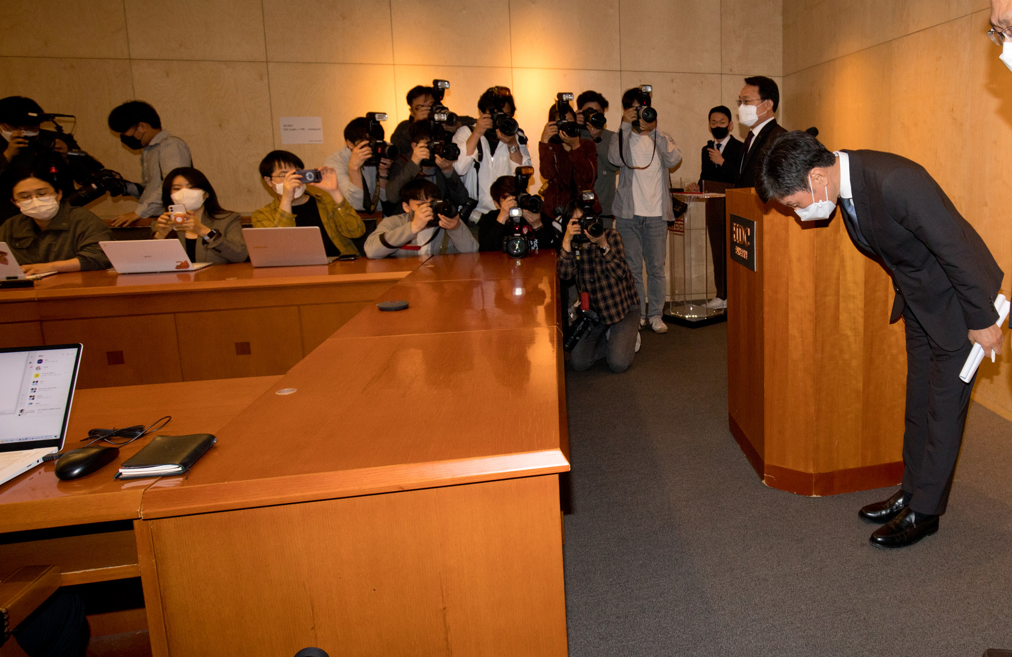 경제;기업;현대산업개발;HDC;정몽규;광주;화정;아파트;붕괴;기자회견