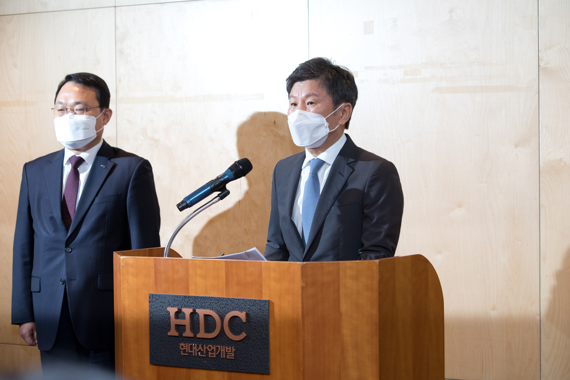 경제;기업;현대산업개발;HDC;정몽규;광주;화정;아파트;붕괴;기자회견