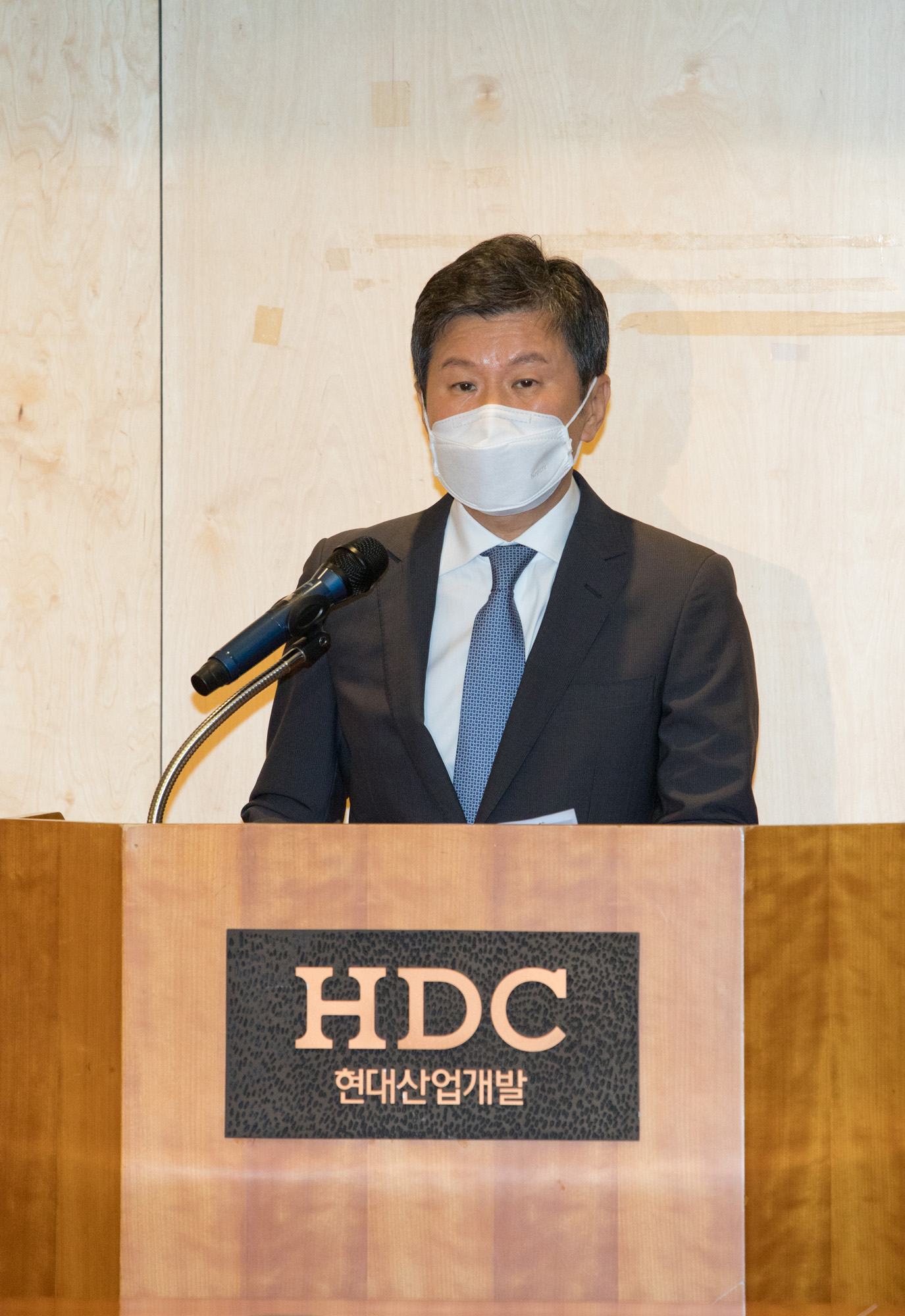 경제;기업;현대산업개발;HDC;정몽규;광주;화정;아파트;붕괴;기자회견