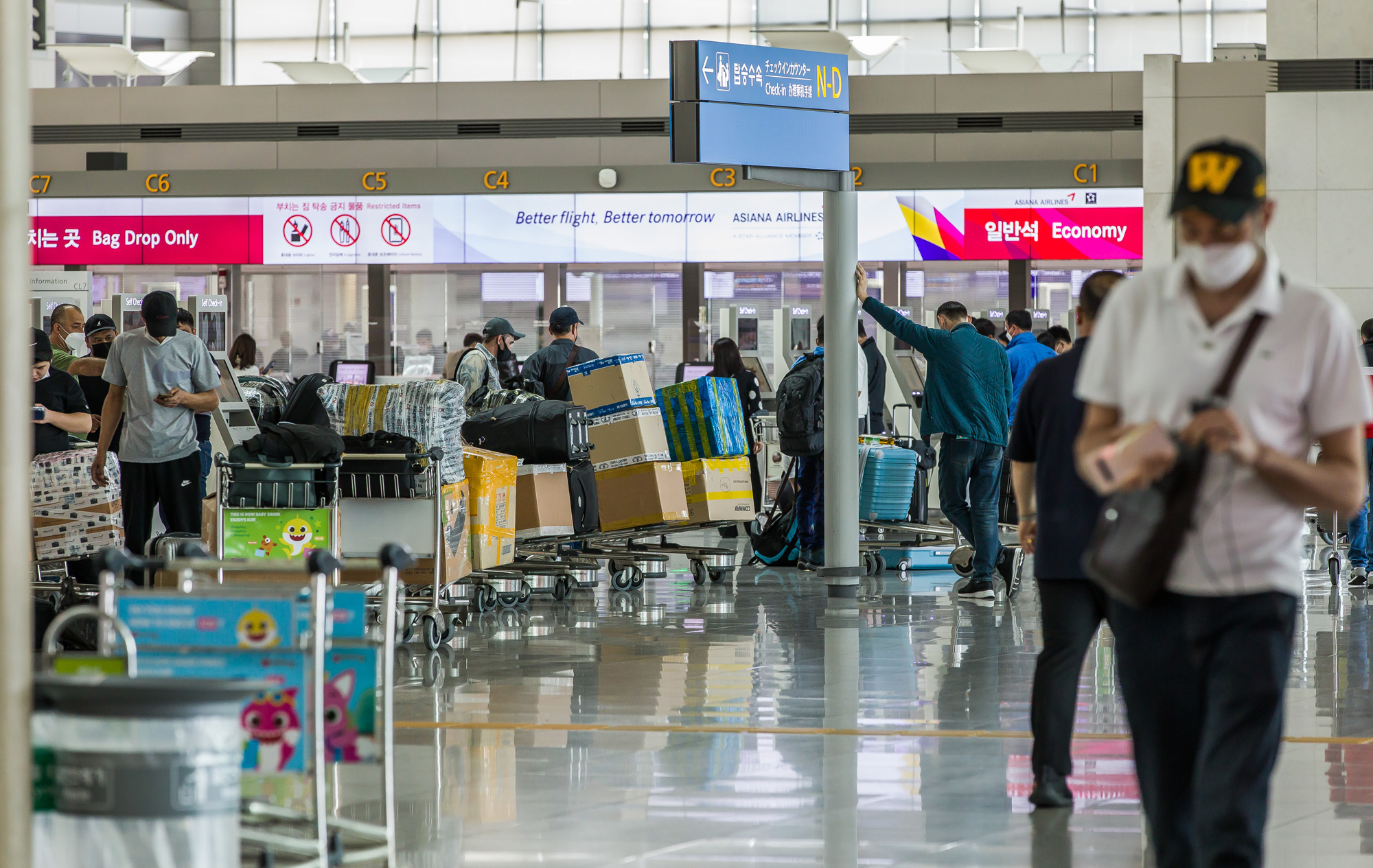 사회;세태;여행;코로나19;신종코로나바이러스감염증;오미크론변이;해외여행객;해외출국;인천국제공항