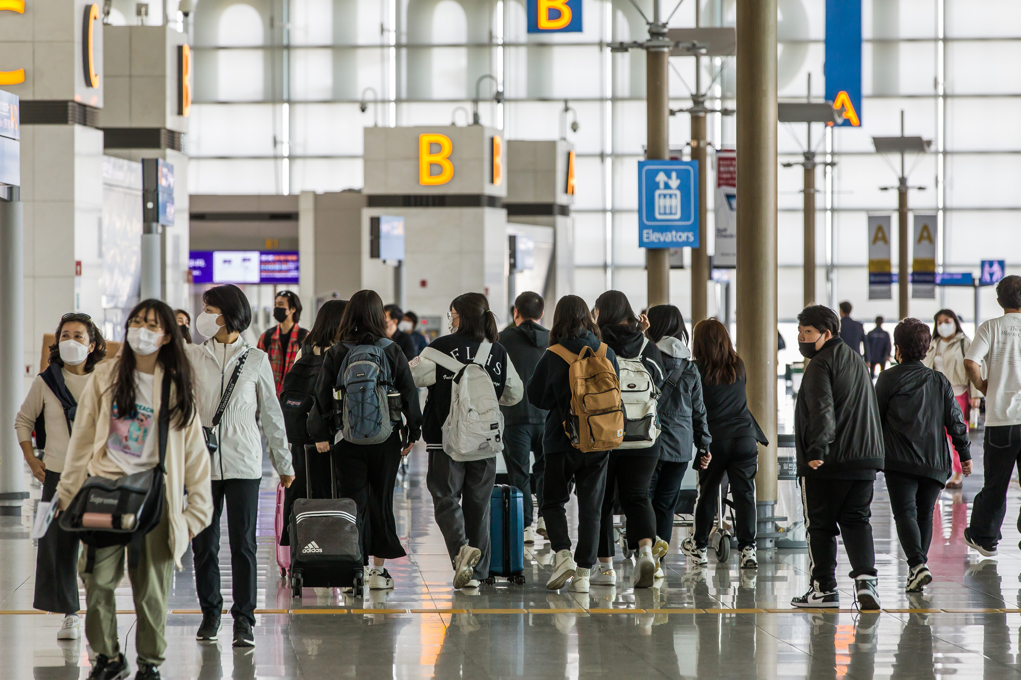 사회;세태;여행;코로나19;신종코로나바이러스감염증;오미크론변이;해외여행객;해외출국;인천국제공항