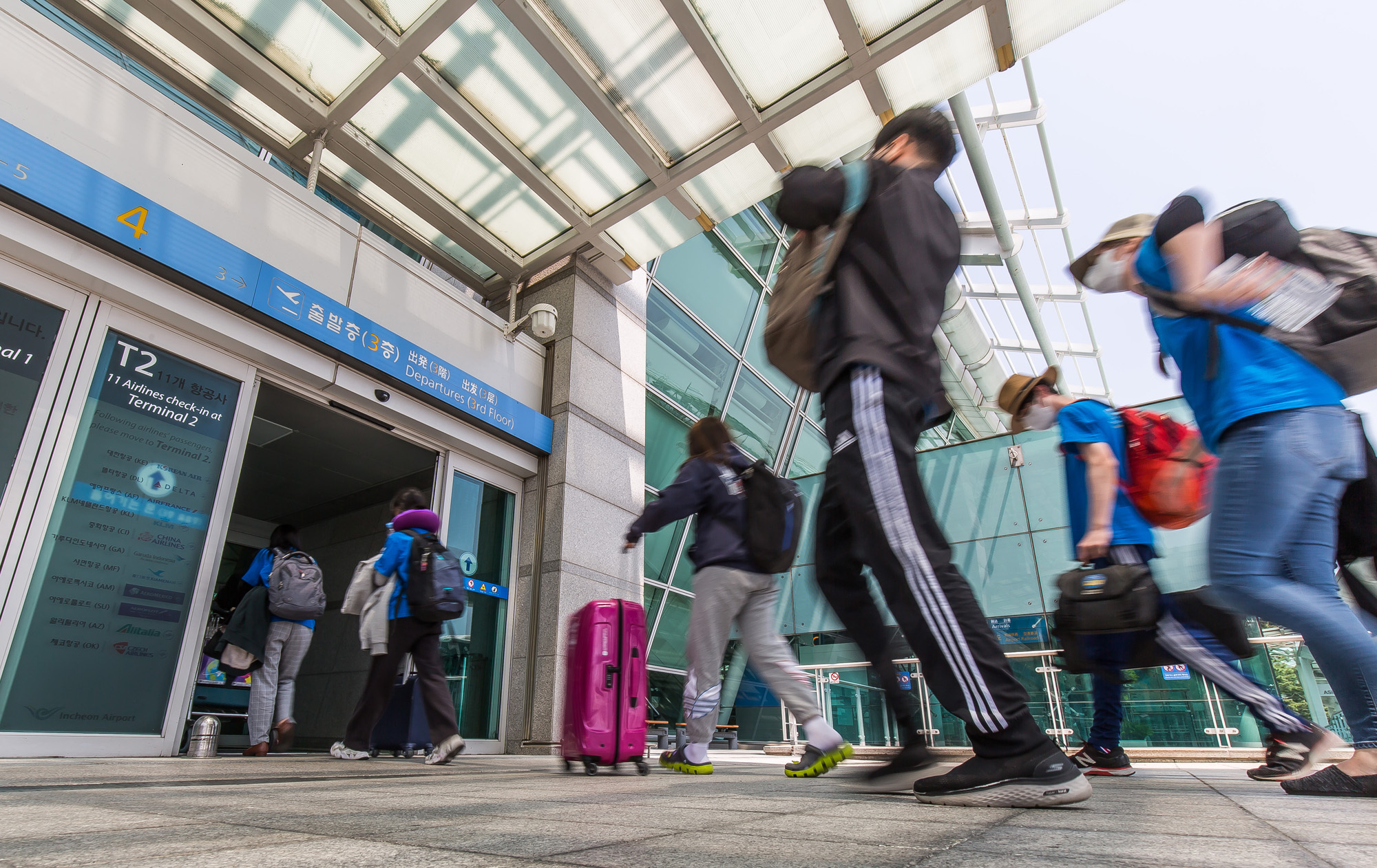 사회;세태;여행;코로나19;신종코로나바이러스감염증;오미크론변이;해외여행객;해외출국;인천국제공항