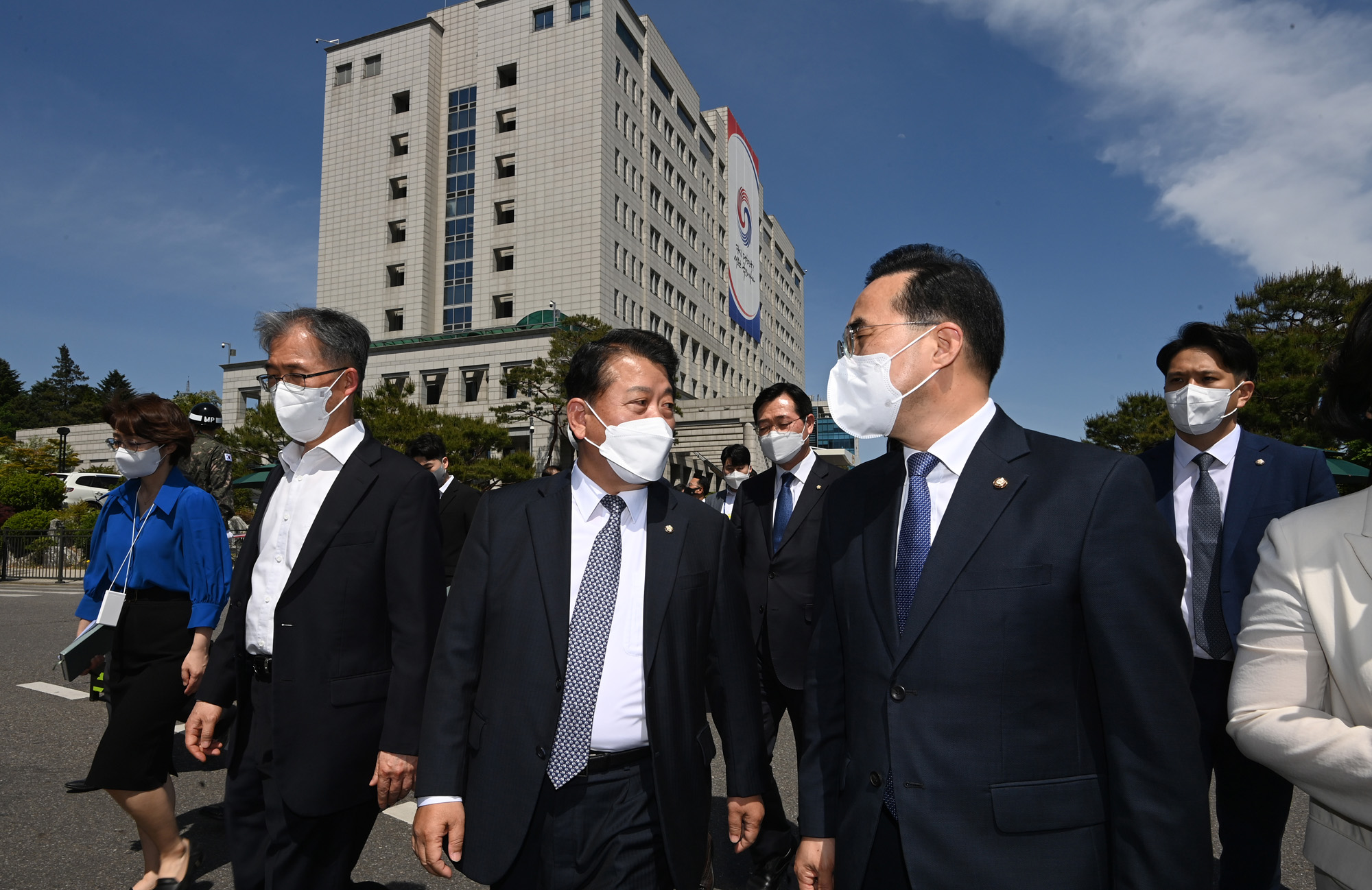 정치;국회;용산대통령집무실;더불어민주당 대통령집무실;박홍근