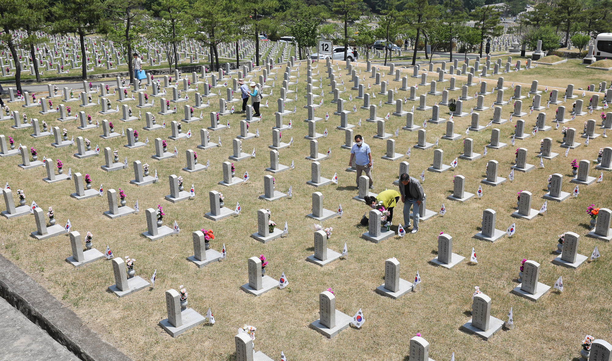 현충일;서울국립현충원;현충원참배