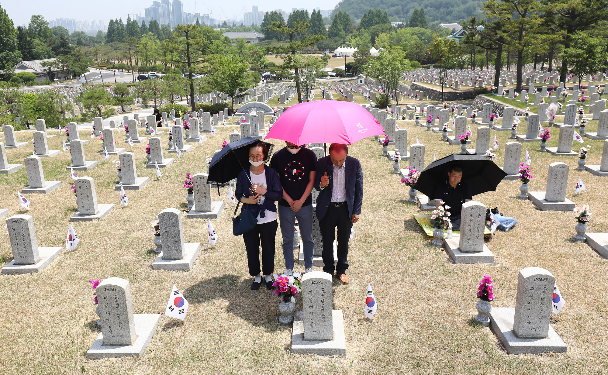 현충일;서울국립현충원;현충원참배