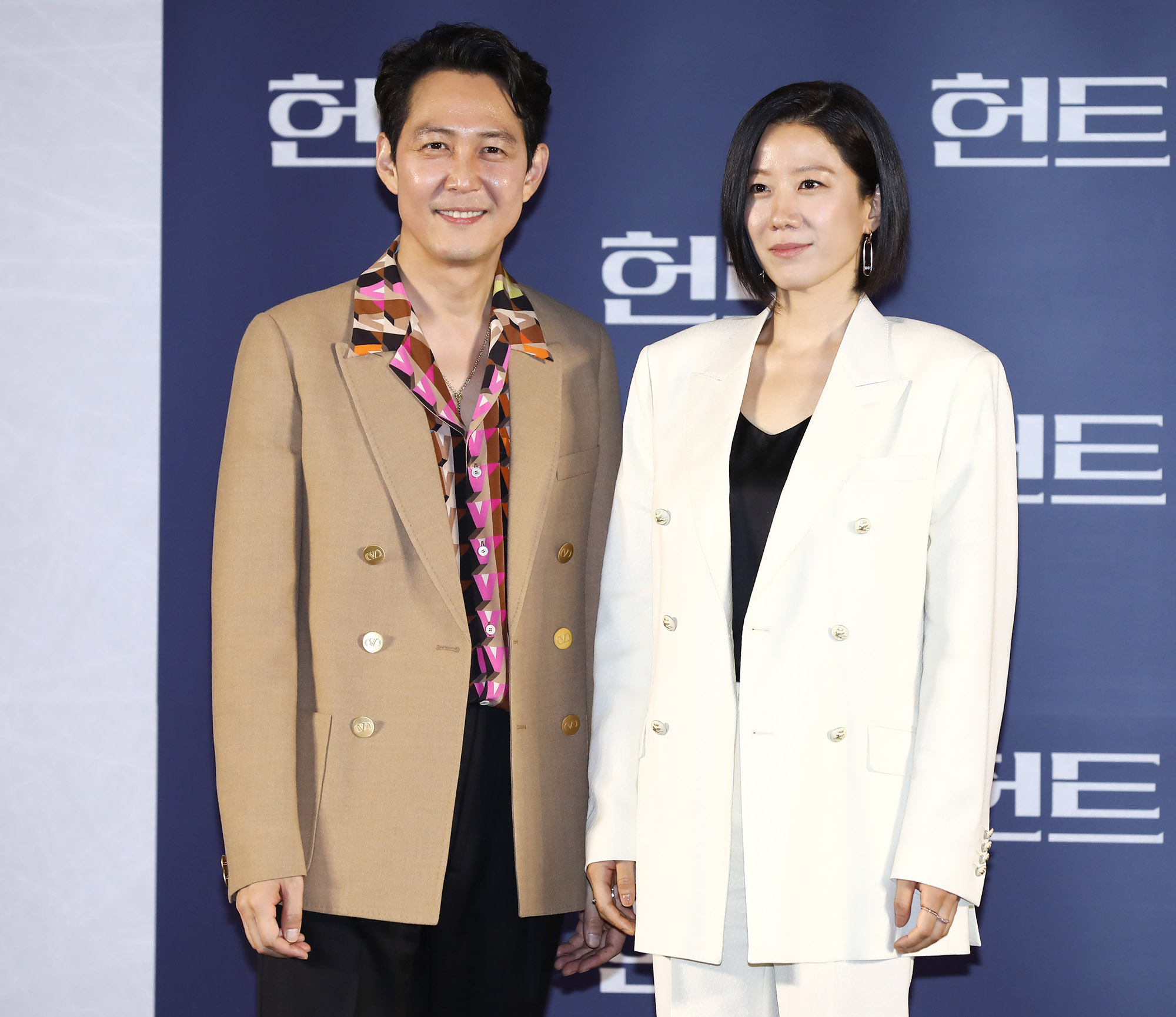 영화헌트;헌트;헌트제작보고회;정우성이정재;이정재감독