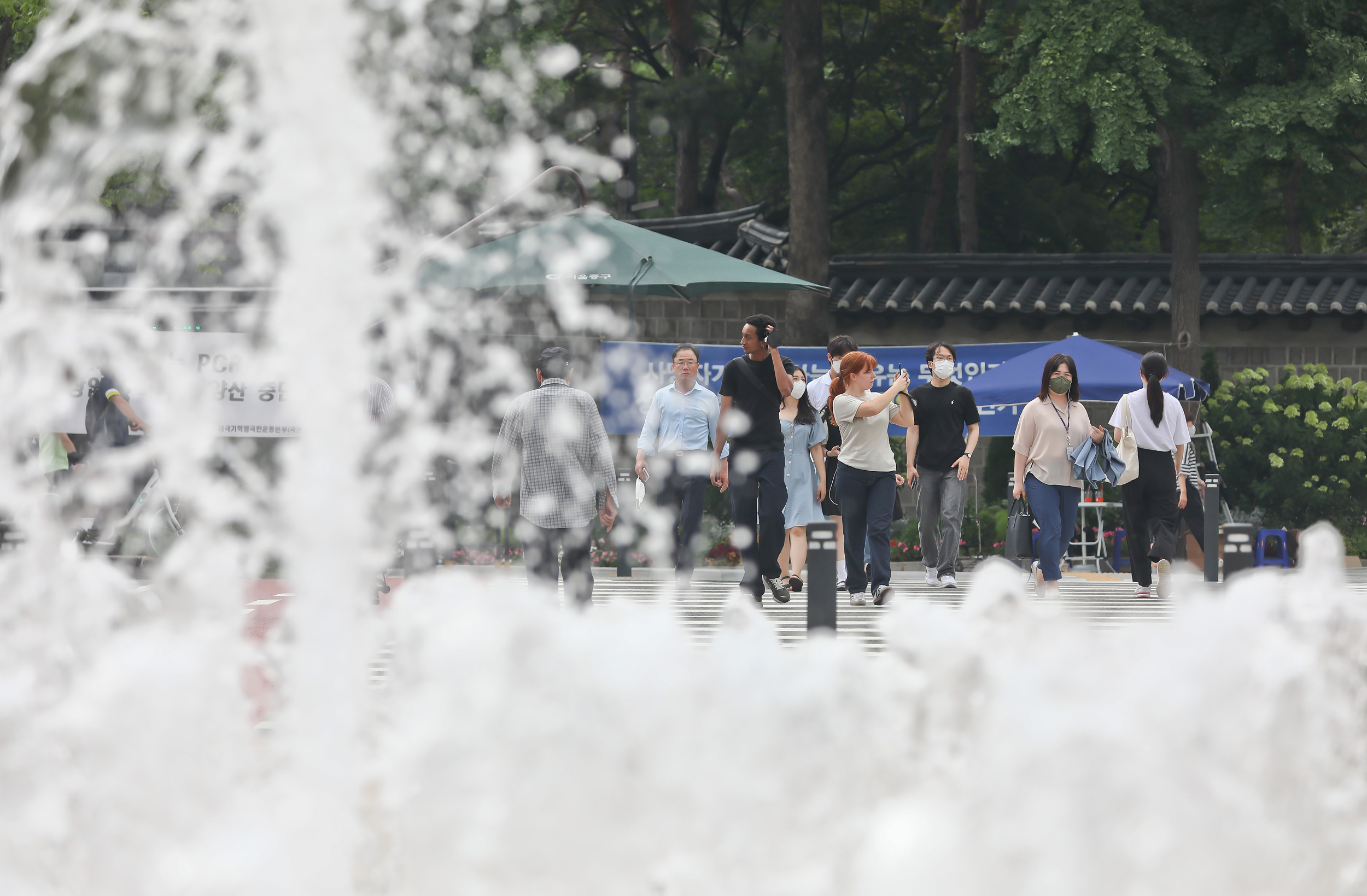 분수대 서울광장