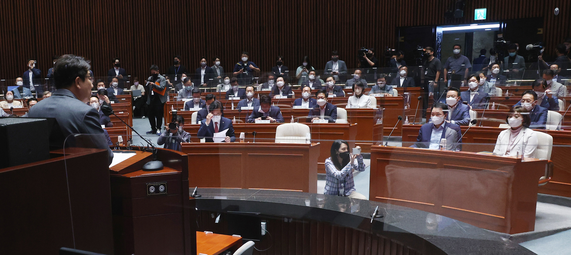 정치;국민의힘;의원총회;의총