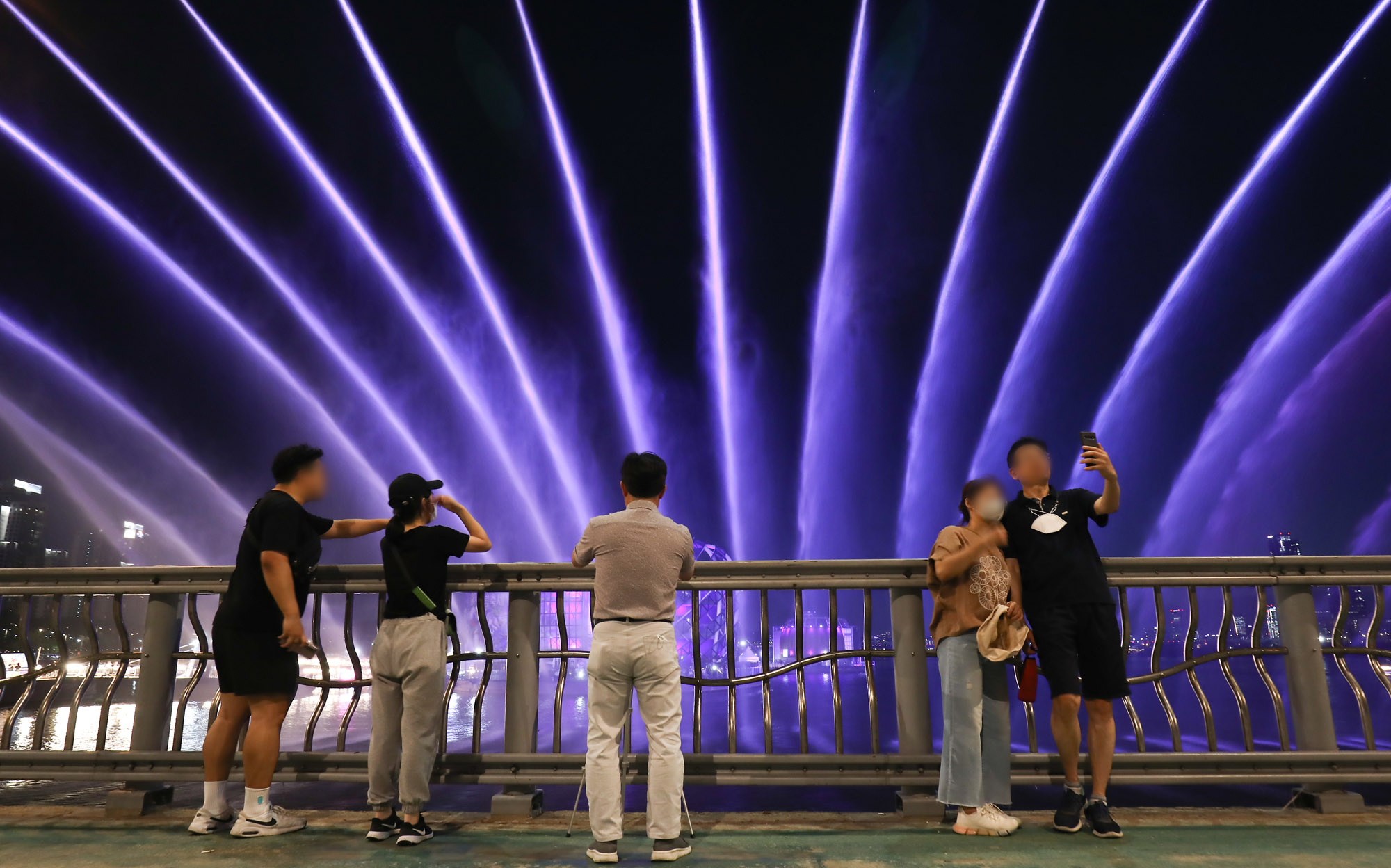 반포한강공원;열대야;여름;무더위;심야힌강공원