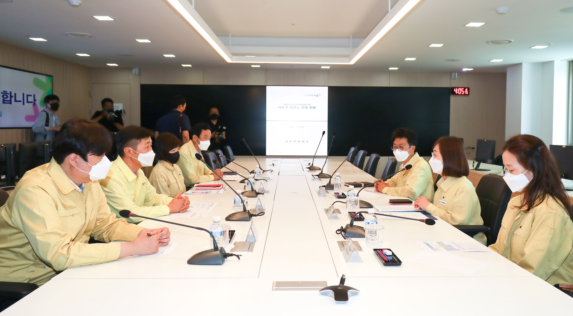 백경란;질병관리청장;코로나19;백경란서초구청