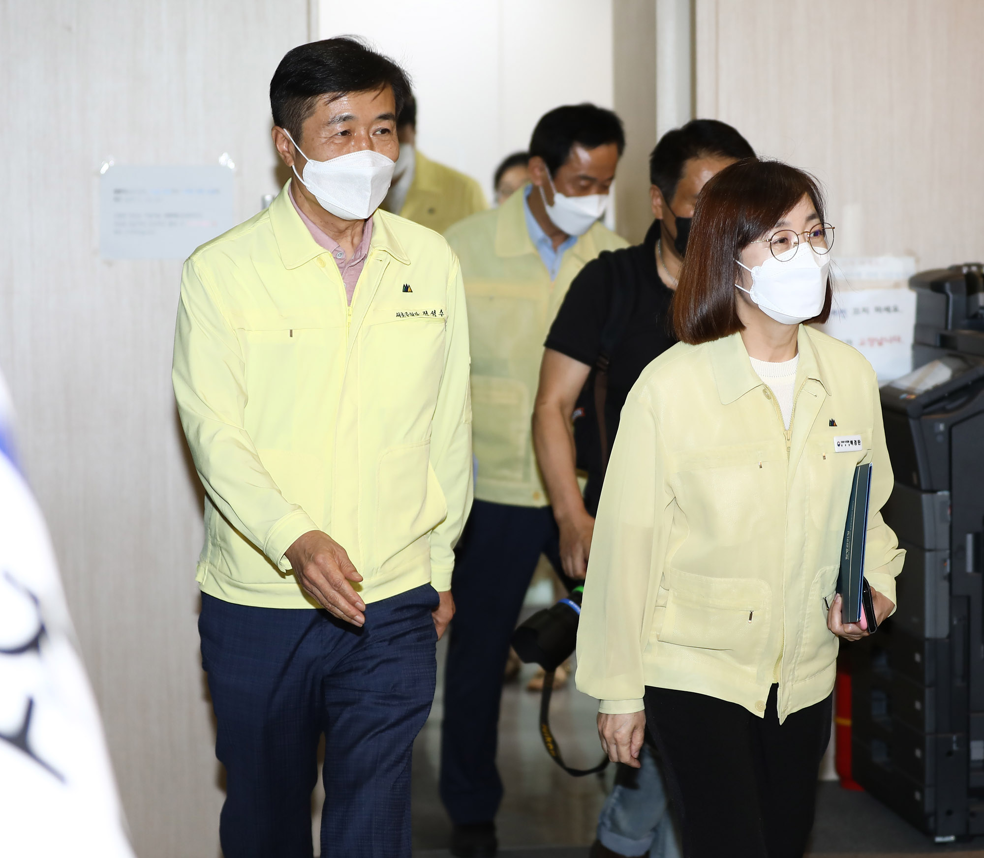 백경란;질병관리청장;코로나19;백경란서초구청