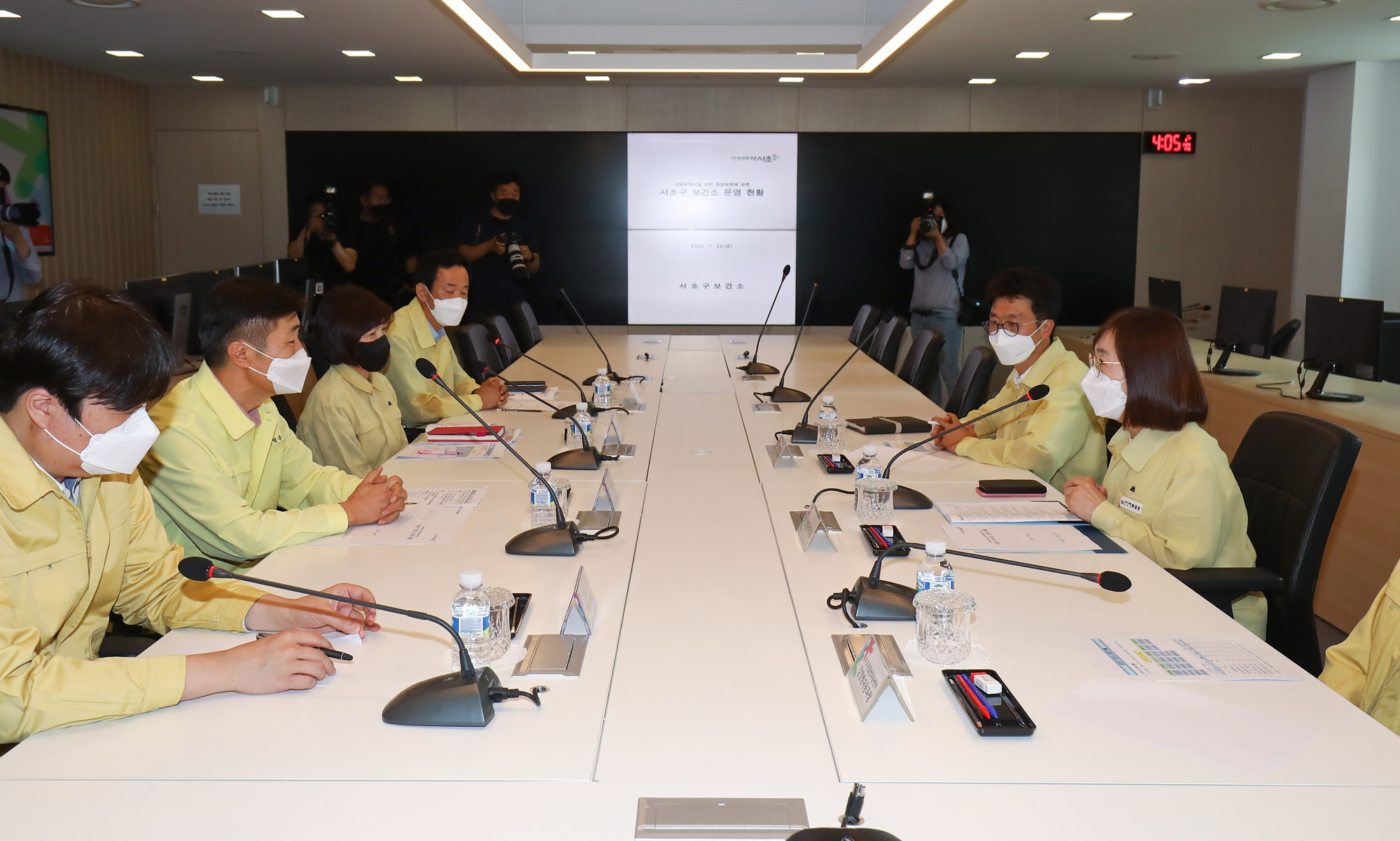 백경란;질병관리청장;코로나19;백경란서초구청