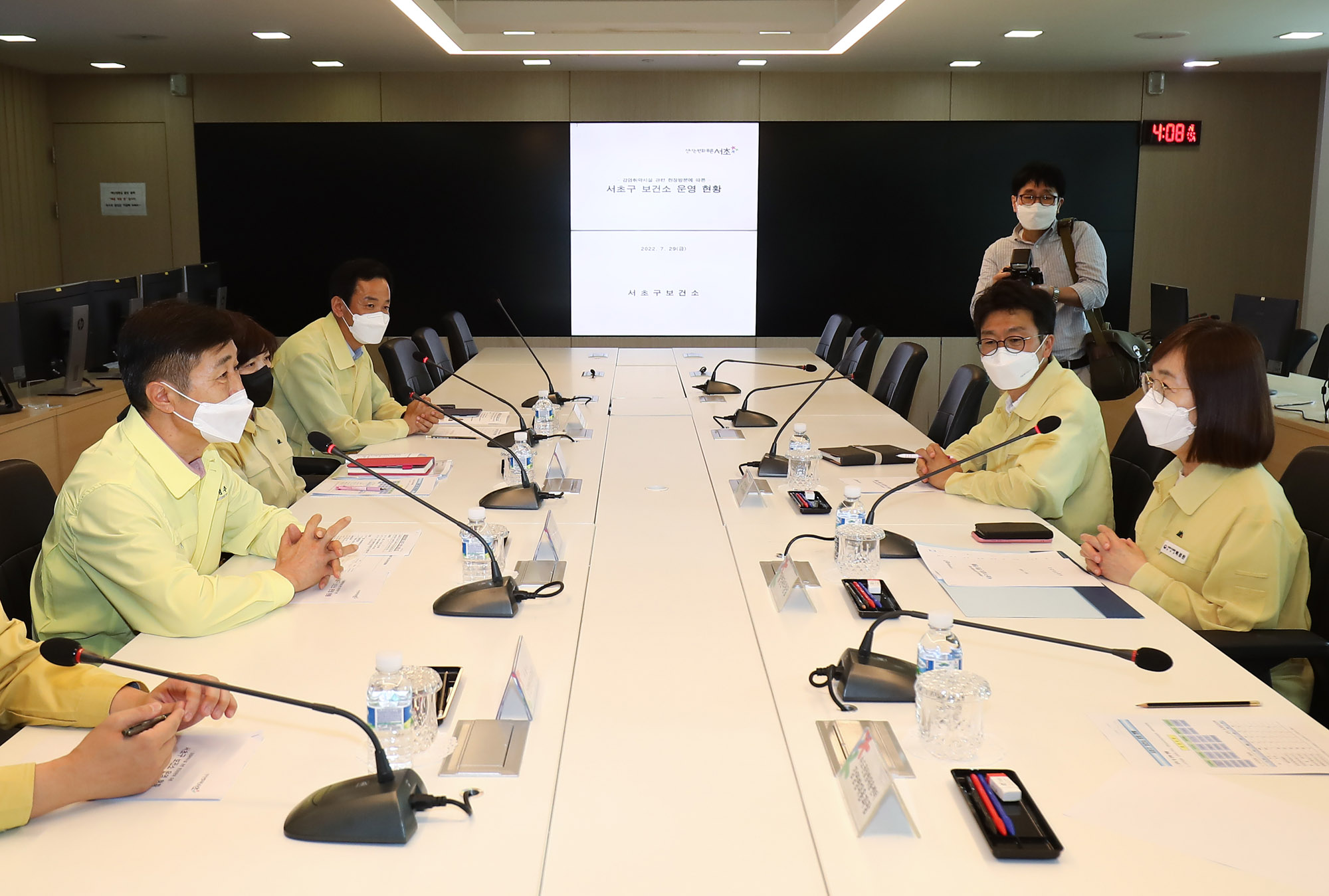 백경란;질병관리청장;코로나19;백경란서초구청