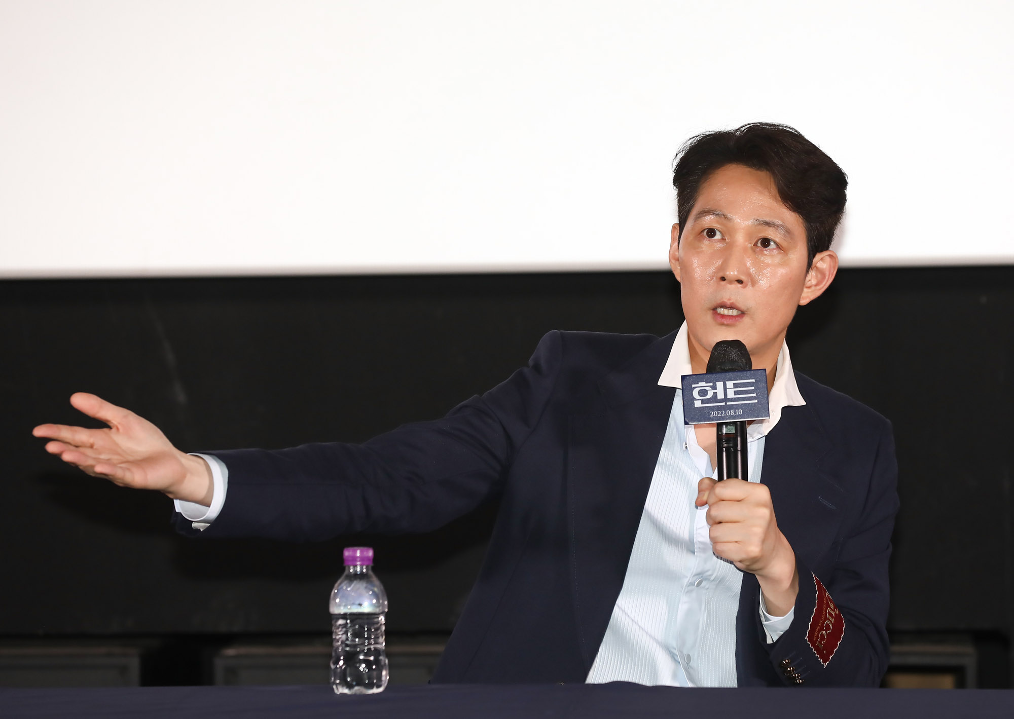 이정재;영화헌트;배우이정재;GV시사회