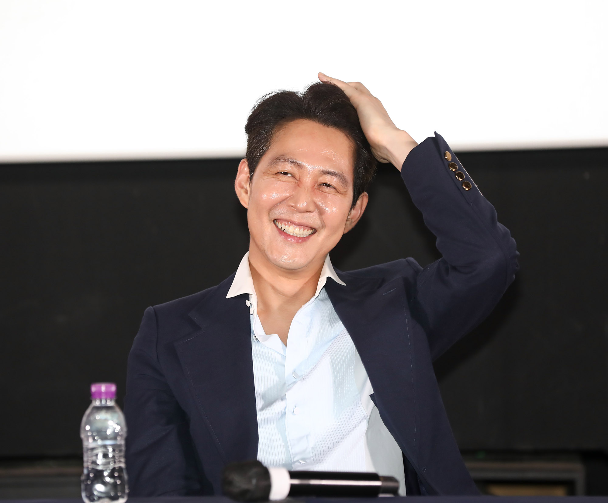 이정재;영화헌트;배우이정재;GV시사회