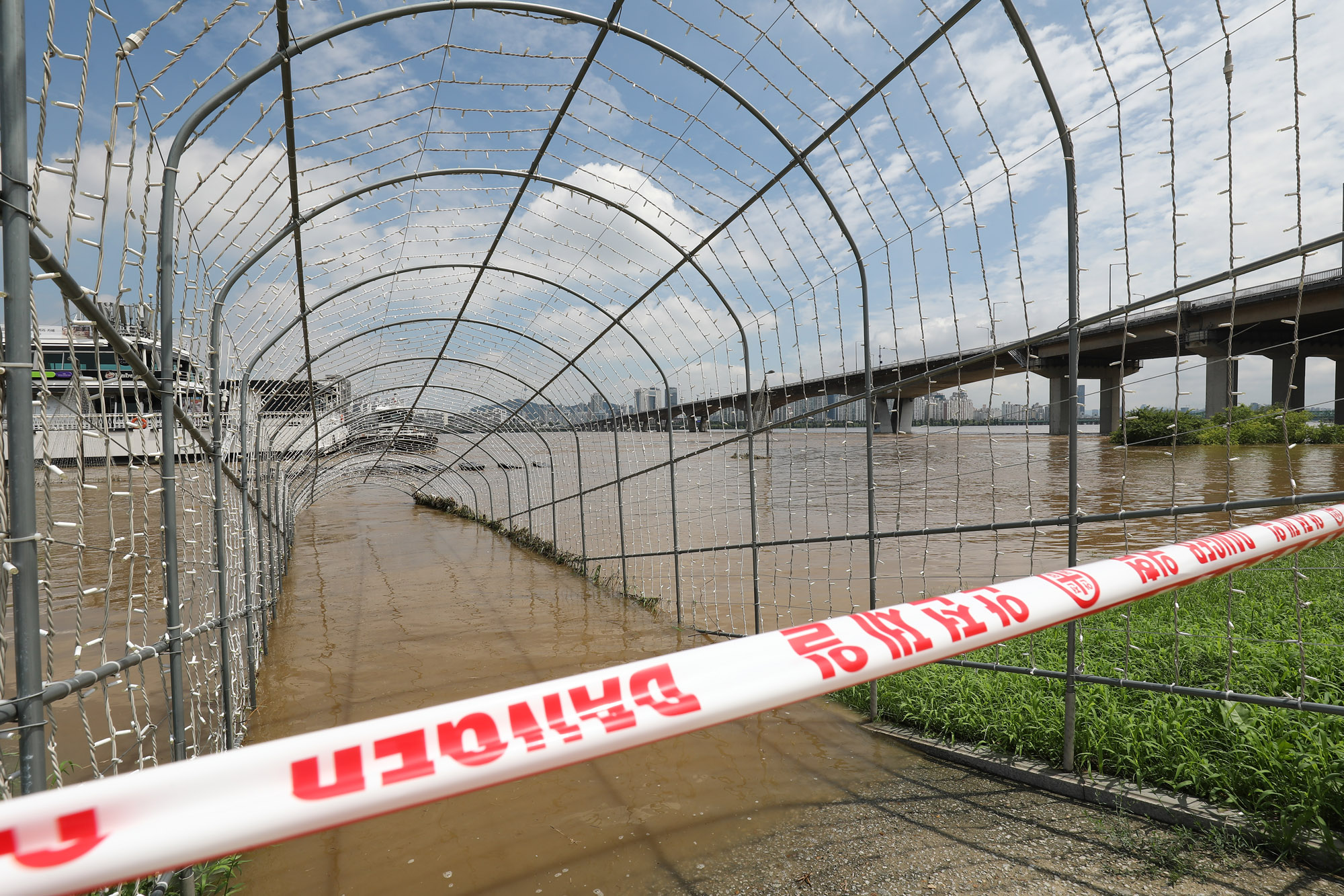 한강;촉우;집중호후;홍수;서울;한강스케치