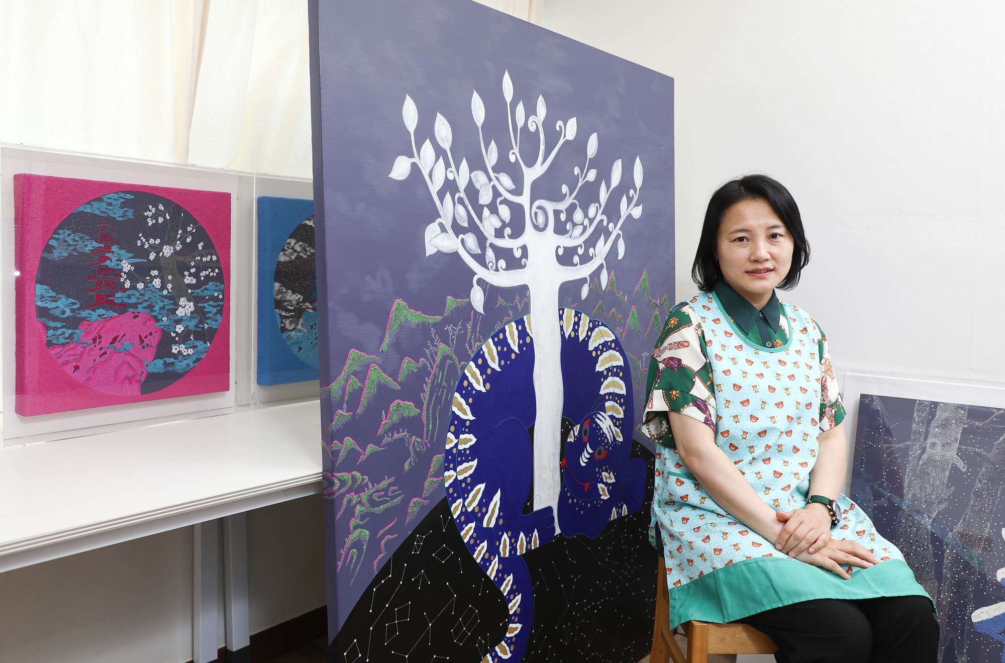 송진석;한국미술응원프로젝트;화가의방;송진석작가;송진석화가;그림;아티스트