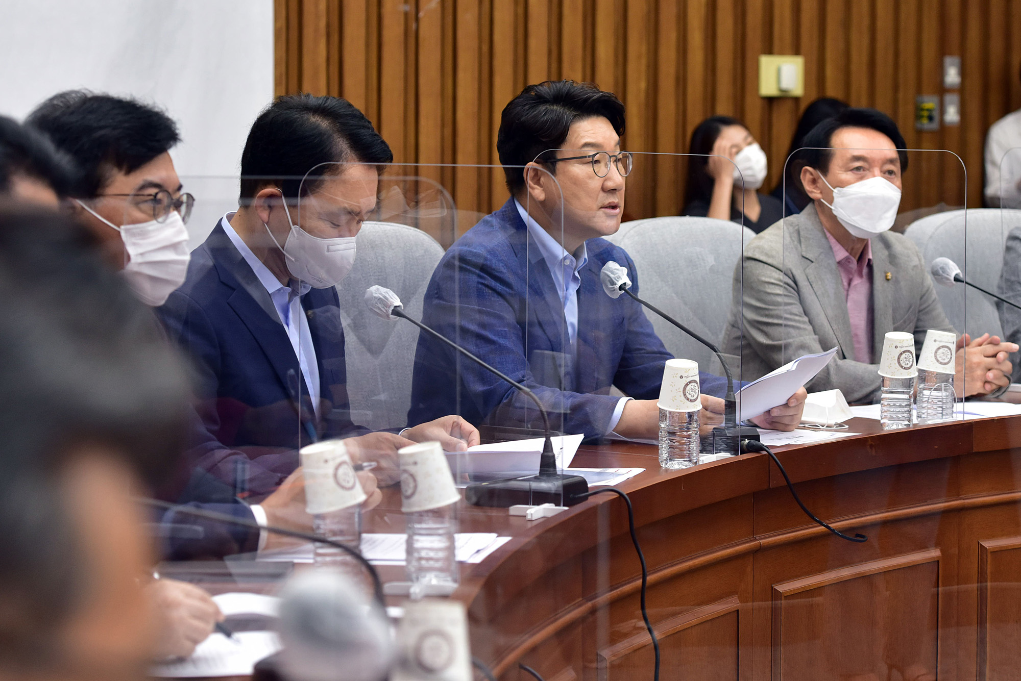 정치;국민의힘;원내대책회의;권성동;성일종