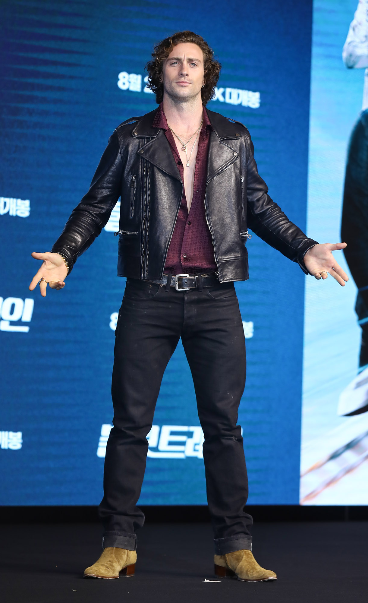 할리우드배우;브래드피트;브래드피트내한;불릿트레인;영화;애런테일러존슨;아론테일러