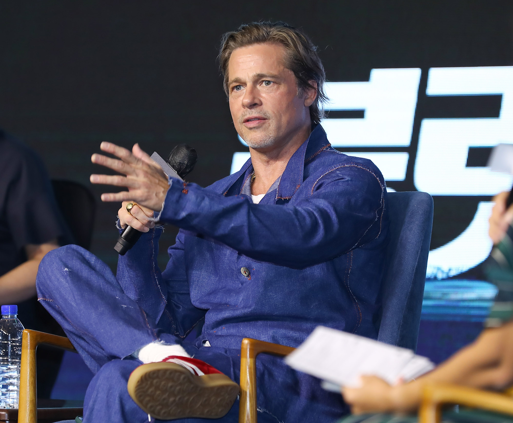 브래드피트;애런테일러존슨;불릿트레인;영화;할리우드배우