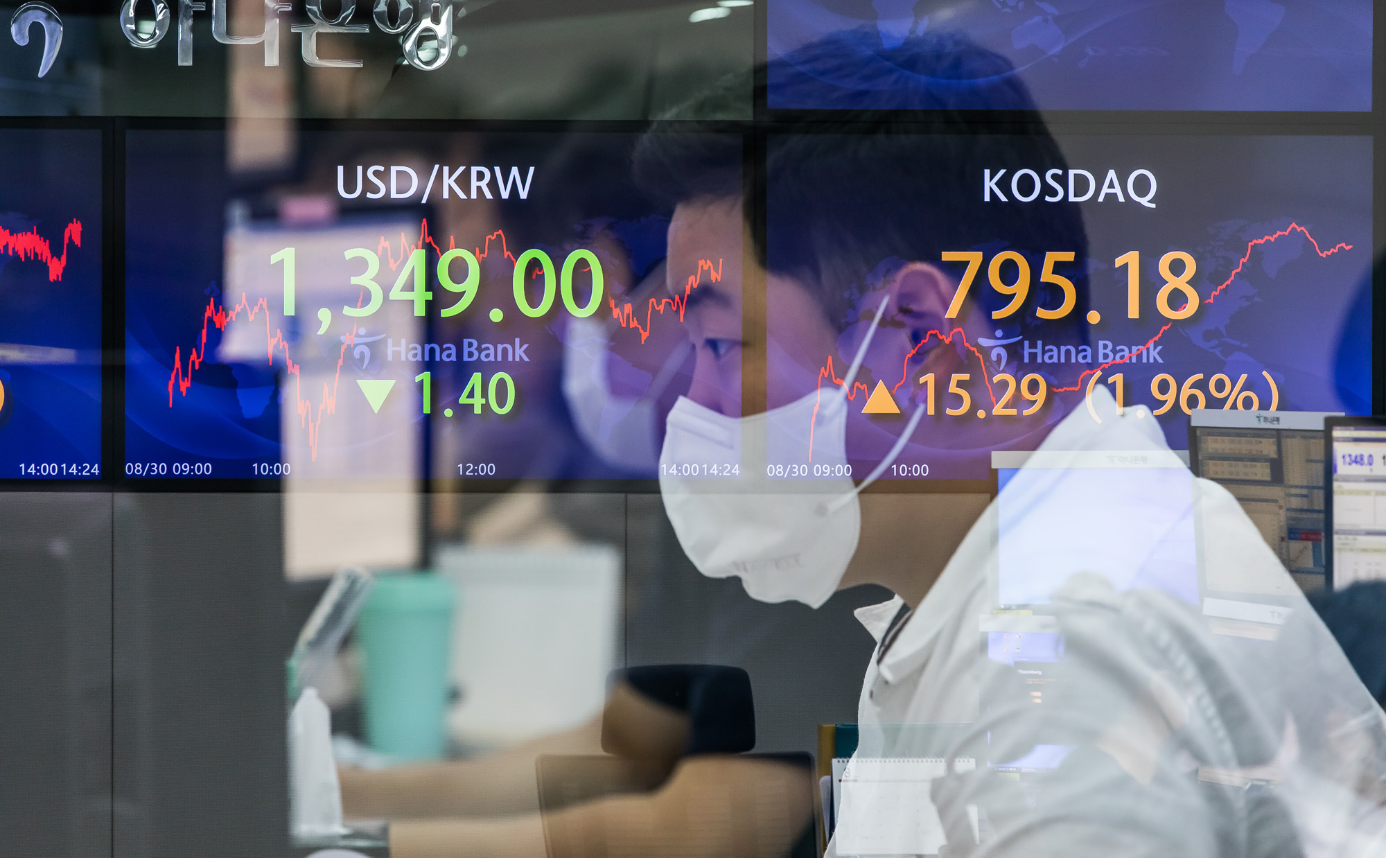 경제;금융;환율;고환율;달러환율;하나은행딜링룸;고물가;경제적어려움