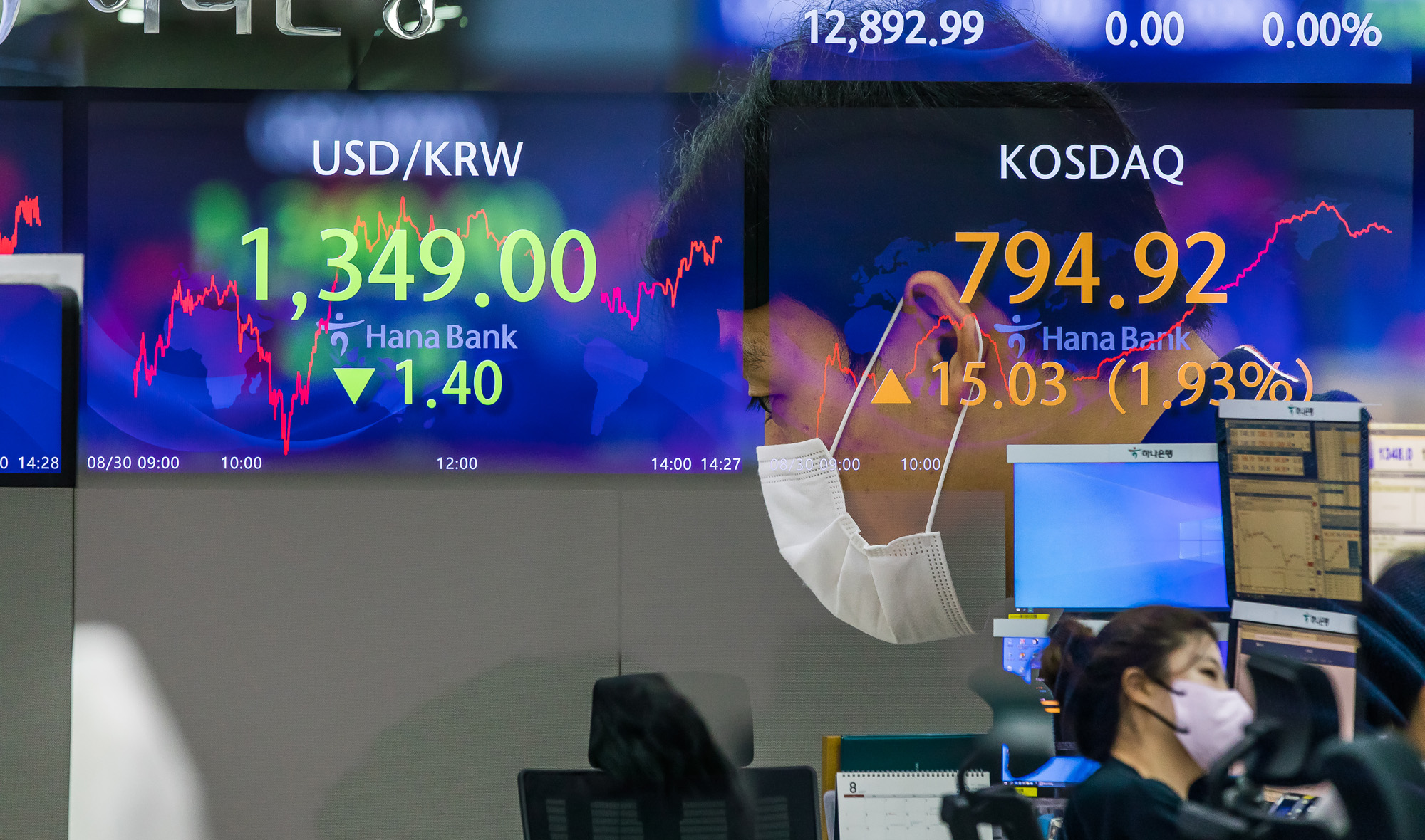 경제;금융;환율;고환율;달러환율;하나은행딜링룸;고물가;경제적어려움