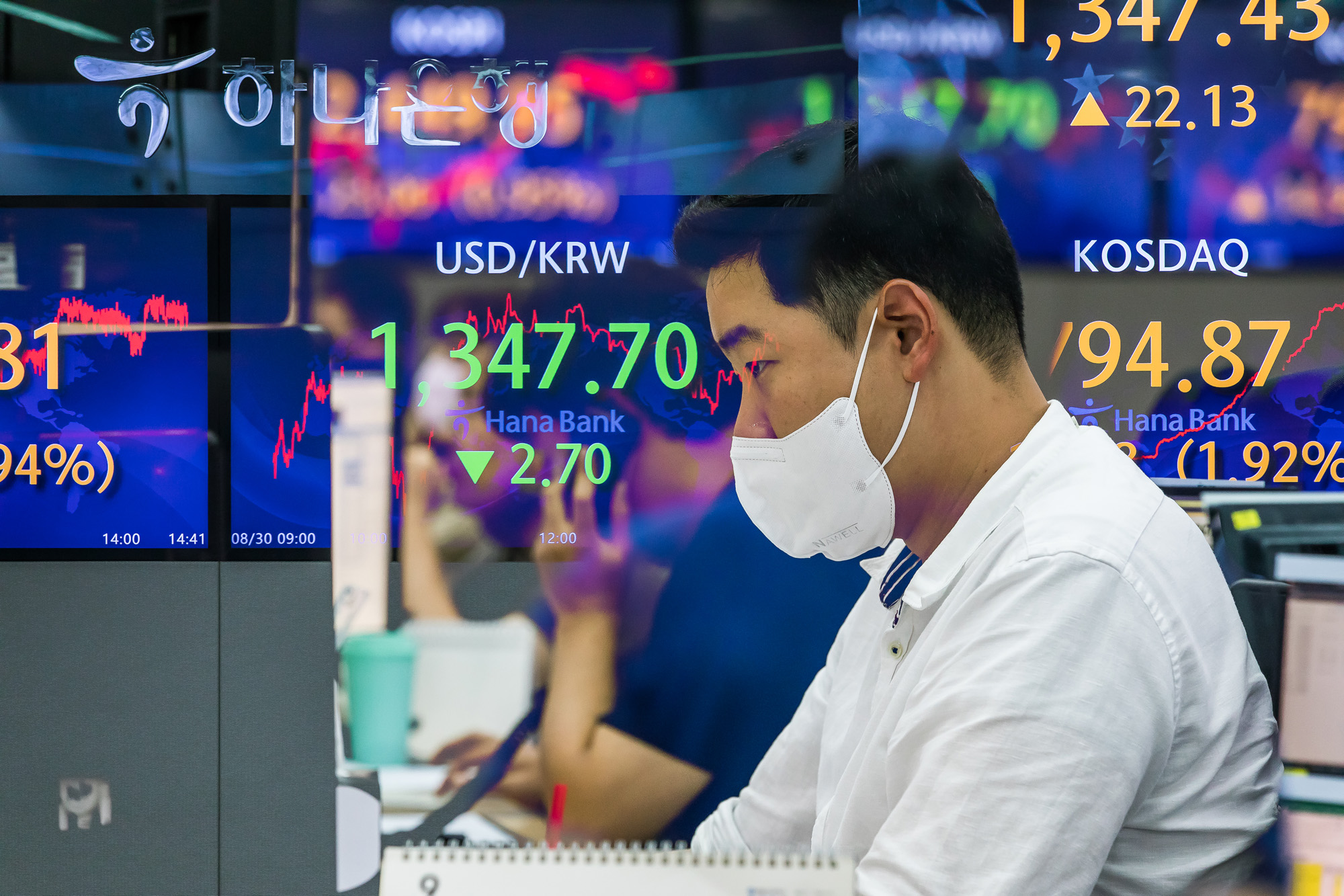 경제;금융;환율;고환율;달러환율;하나은행딜링룸;고물가;경제적어려움