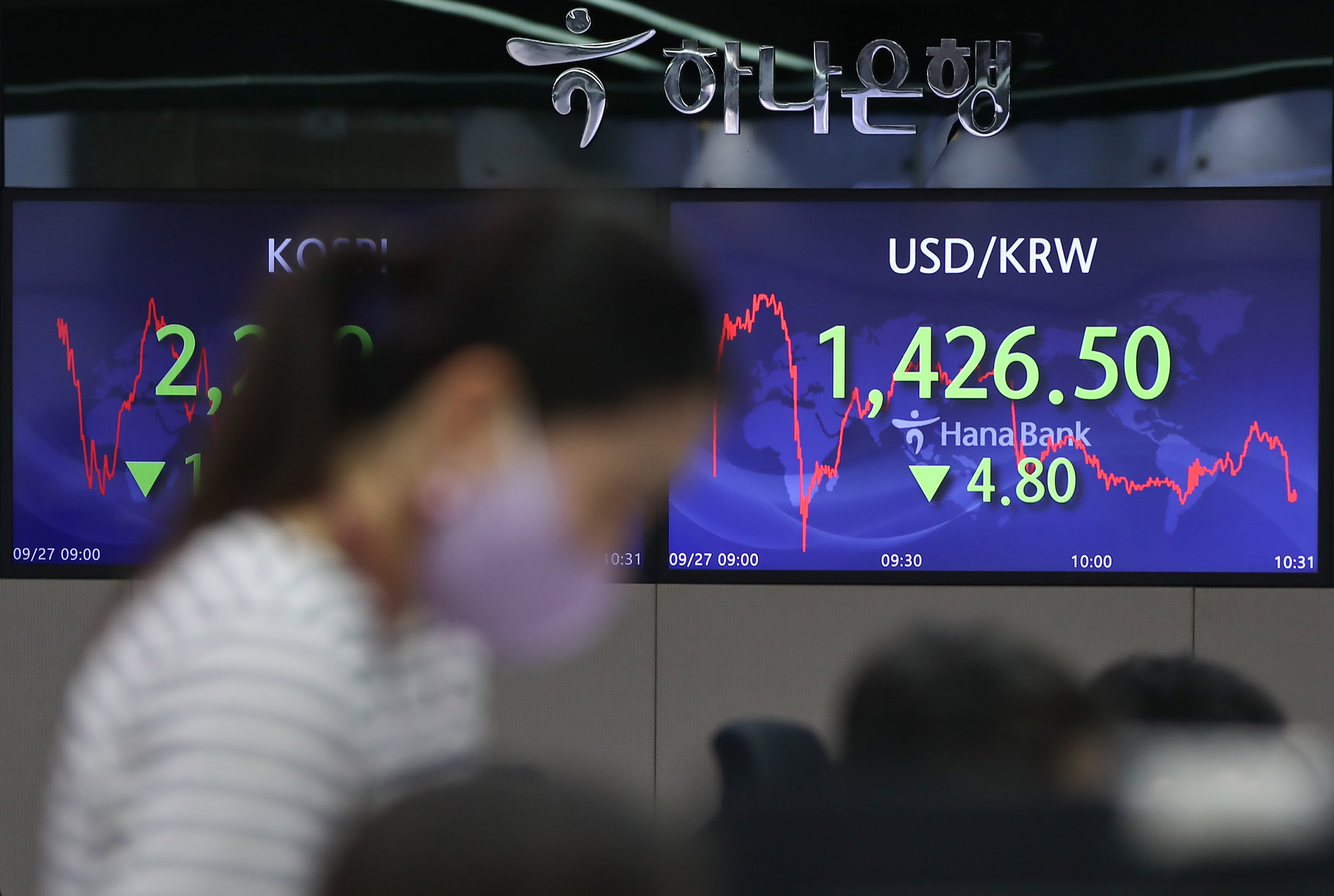 환율;고환율;원달러환율;딜링룸