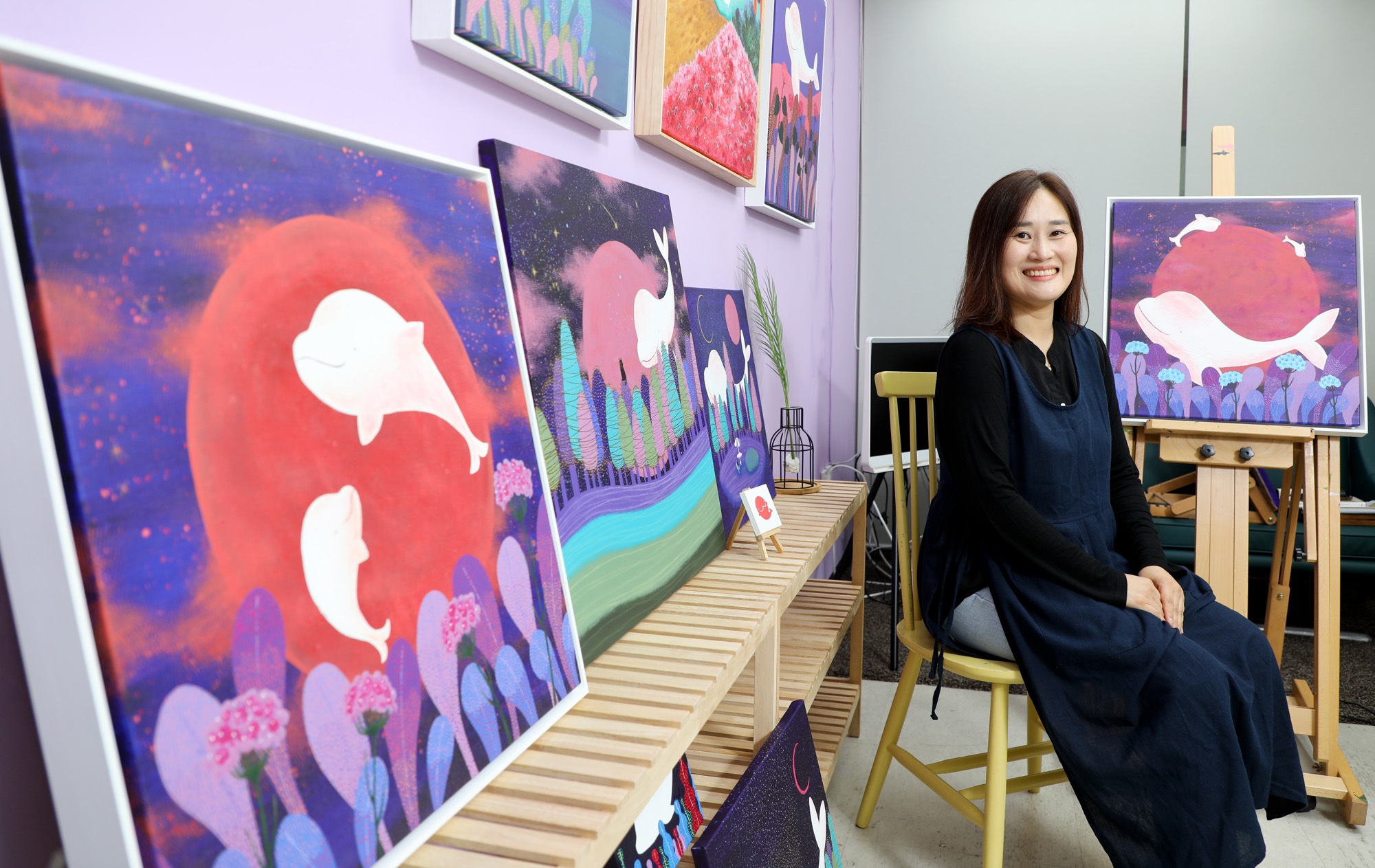 별머핀;별머핀작가;화가;아티스트;한국미술응원프로젝트;화가의방;그림