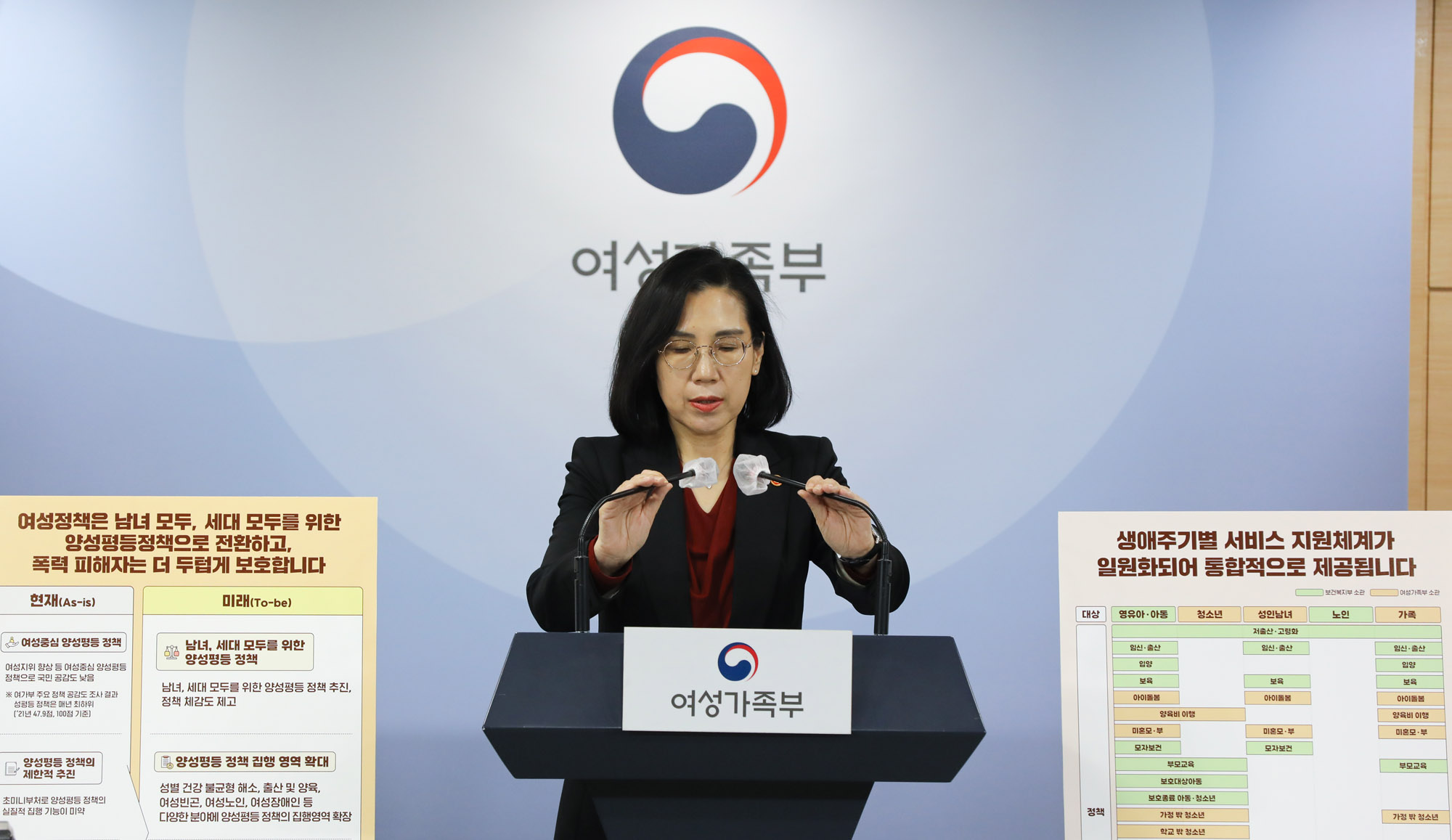 정부청사;여성가족부;김현숙장관;여가부폐지;여성가족부폐지;여가부조직개편안;김현숙조직개편안