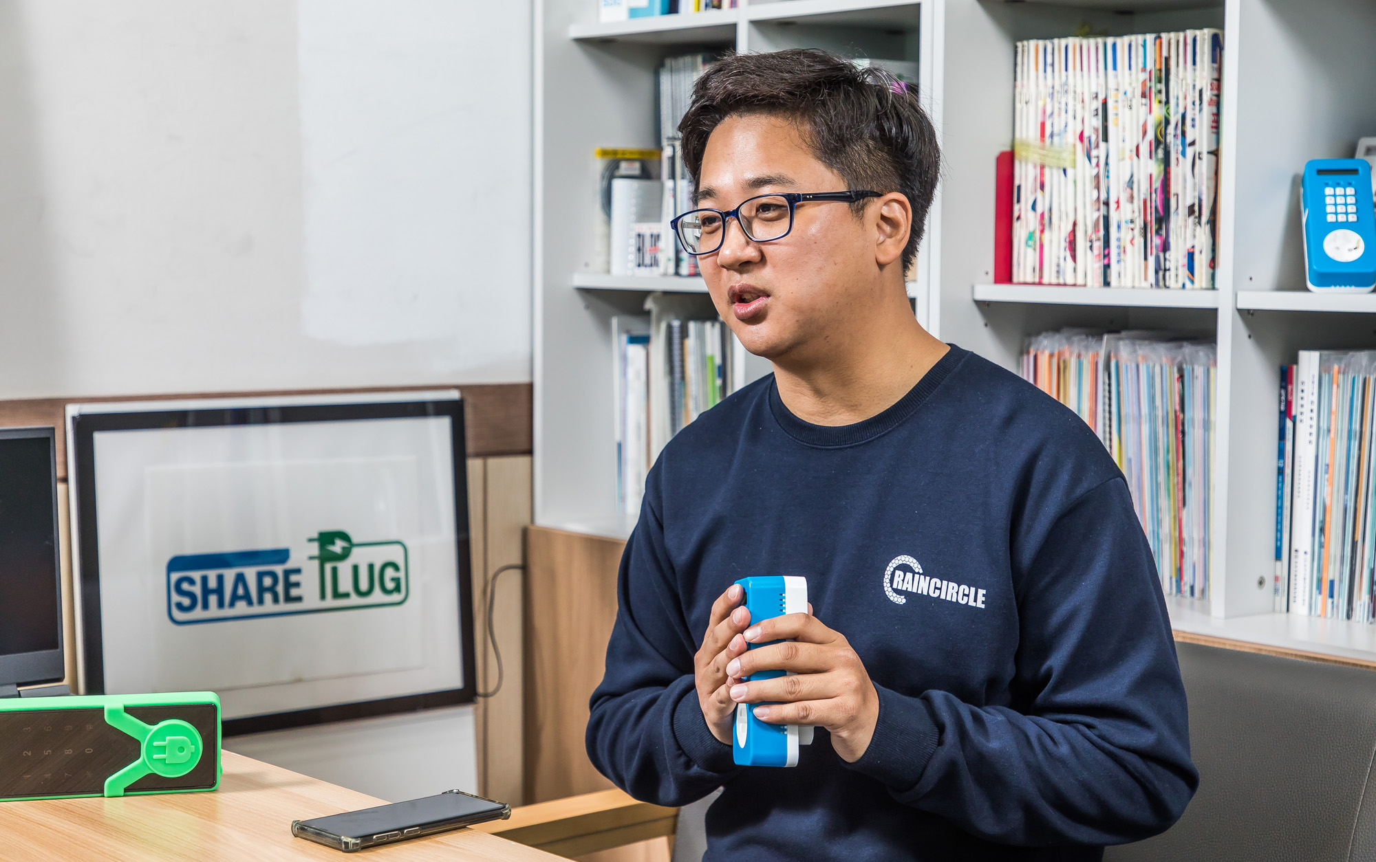 경제;기업;스타트업;전력핀테크스타트업;레인써클;정재웅;쉐어플러그;전기차콘센트공유;전기차충전과금장치