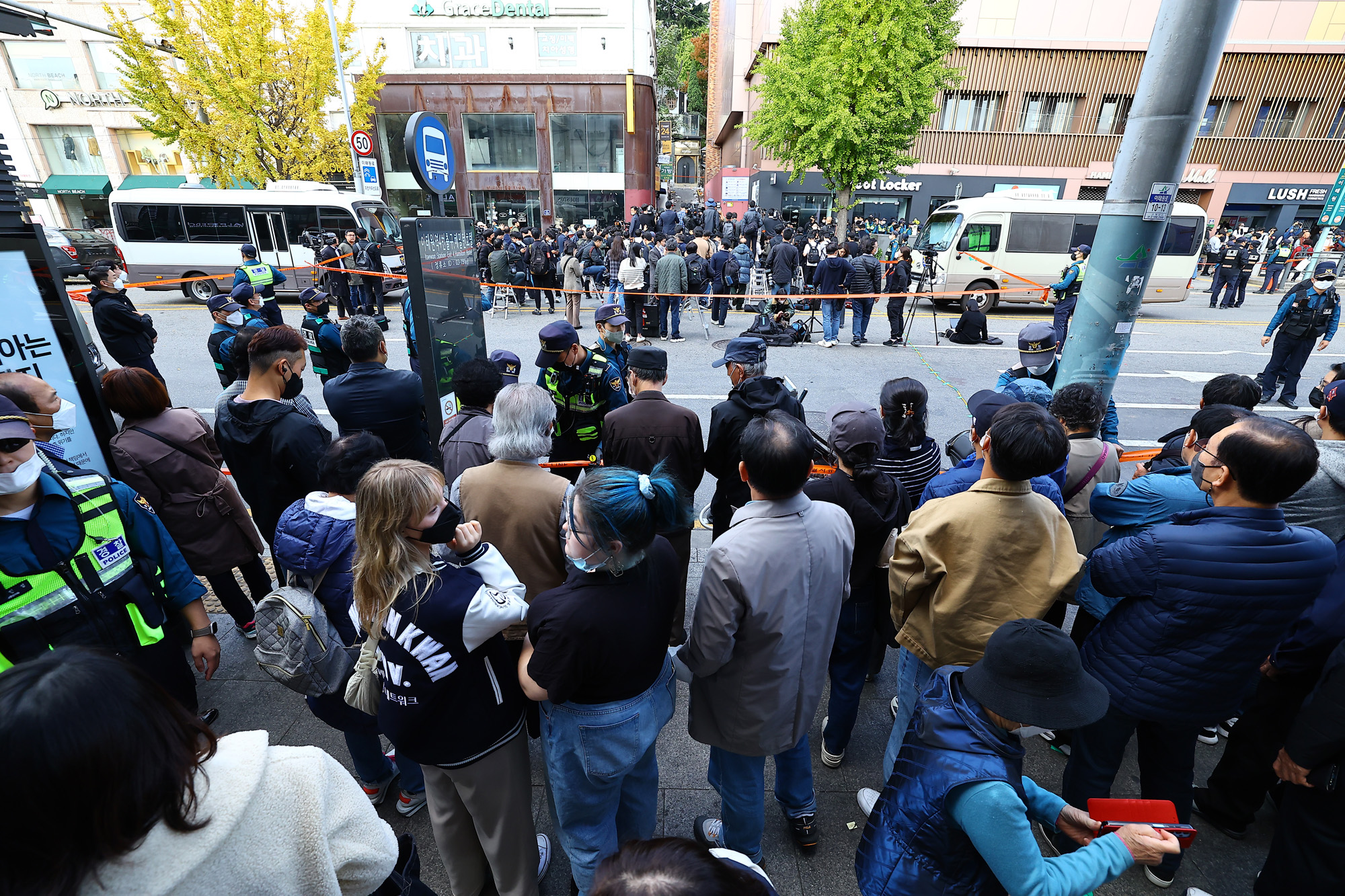 사회;사건사고;사망사고;핼러윈인파압사사고;할로윈인파압사사고;이태원인파압사사고;이태원참사현장감식;이태원참사;이태원과학수사대현장감식