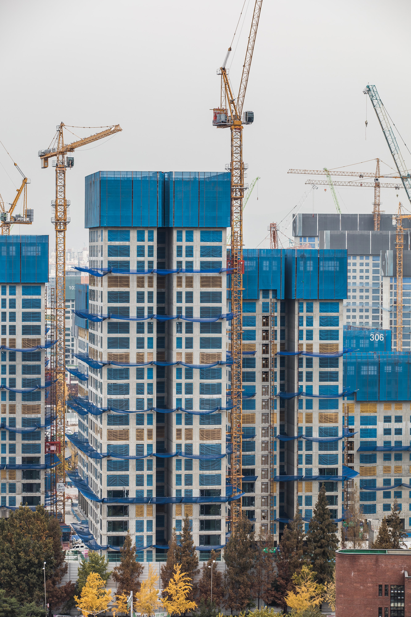 경제;부동산;부동산재개발;재건축;아파트단지;서울아파트단지;강동구둔촌주공아파트재건축현장;둔촌주공재개발;돈맥경화;건설업;건설업계불황