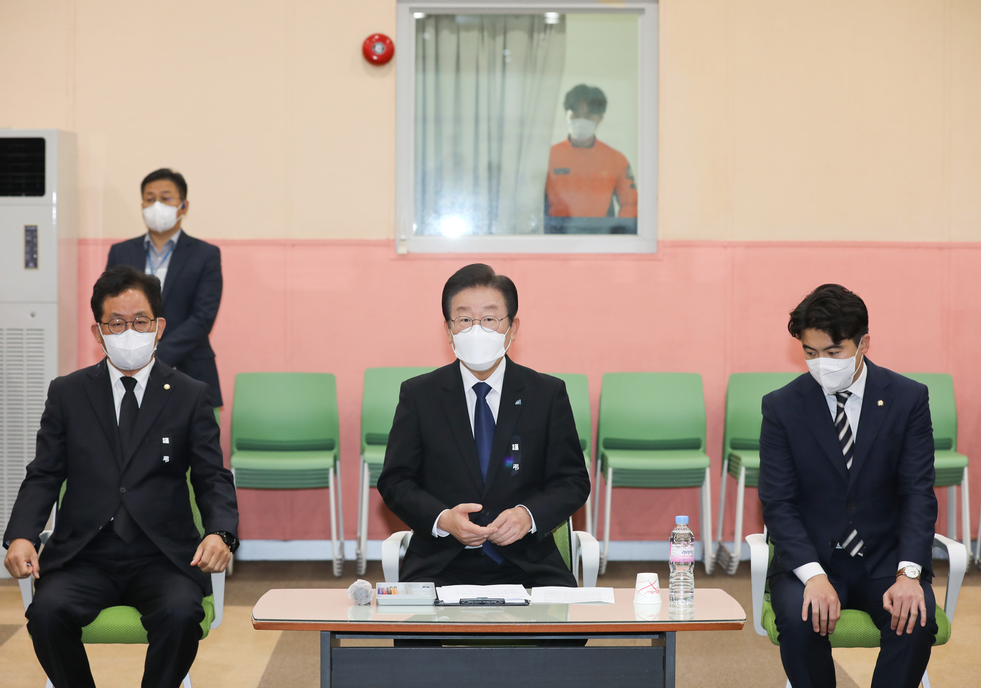 이재명;이재명용산소방서;이재명이태원참사;용산소방서;이재명소방서간담회