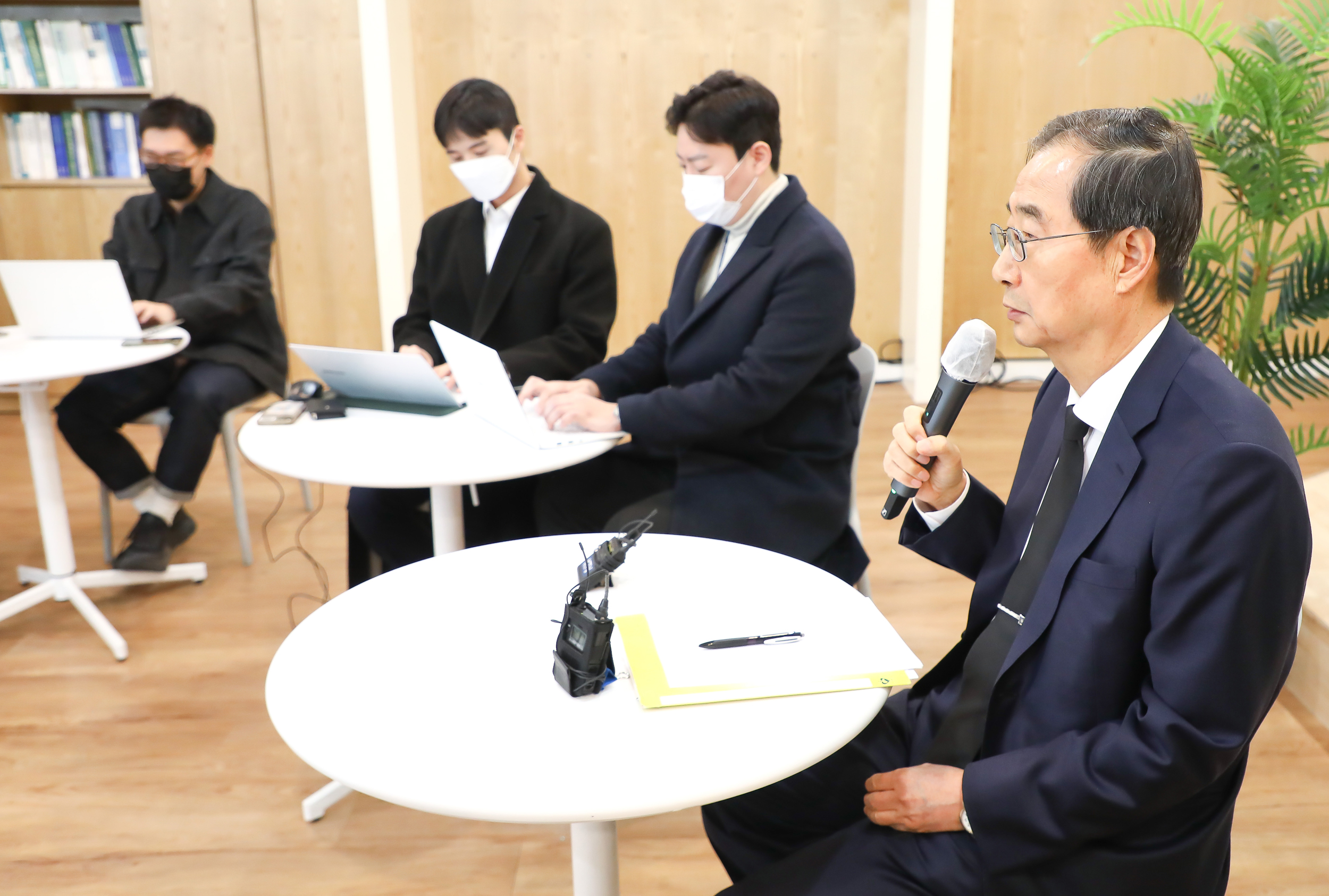 한덕수 국무총리 백 브리핑;기자간담회