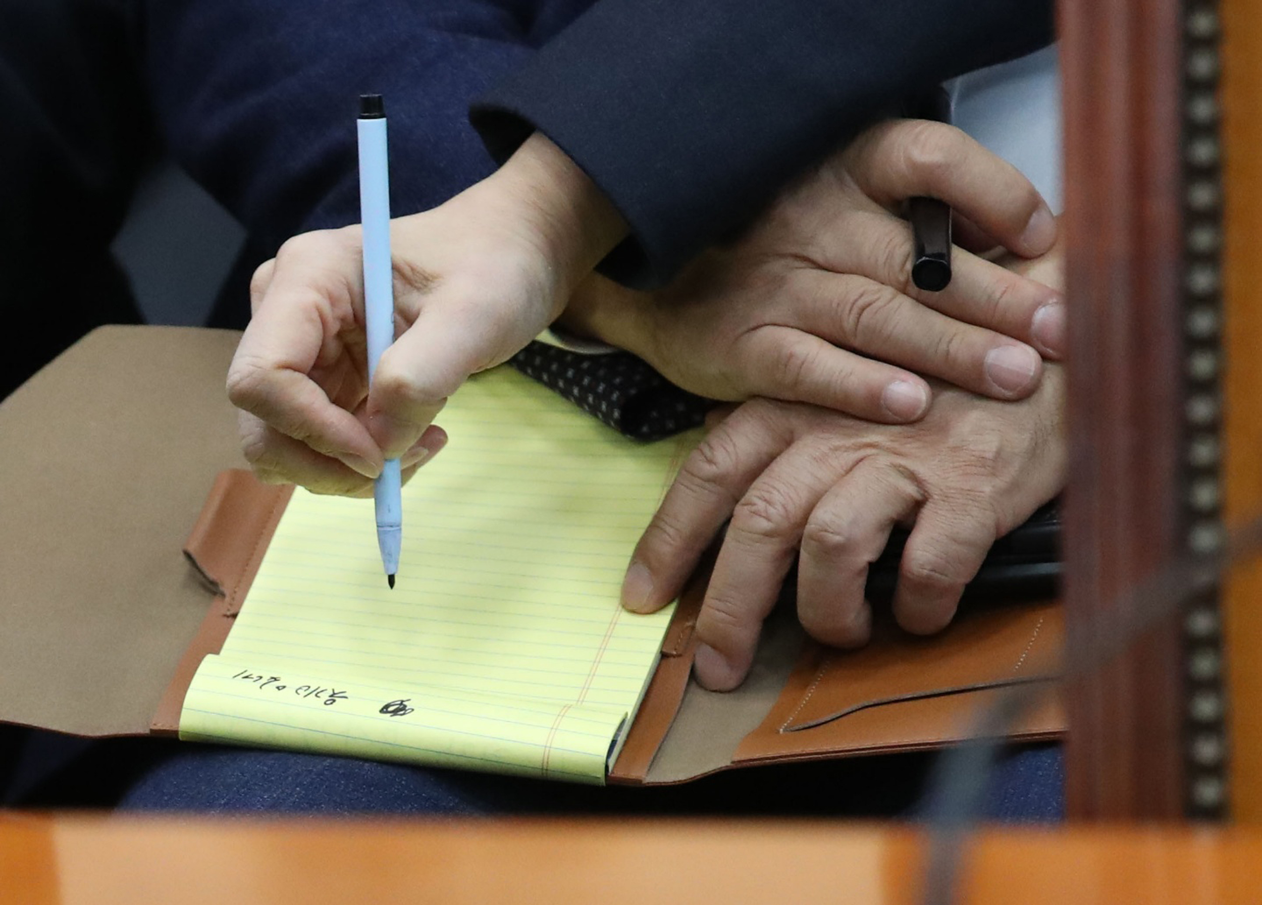 김은혜 대통령비서실 웃기고 있네 국회운영위
