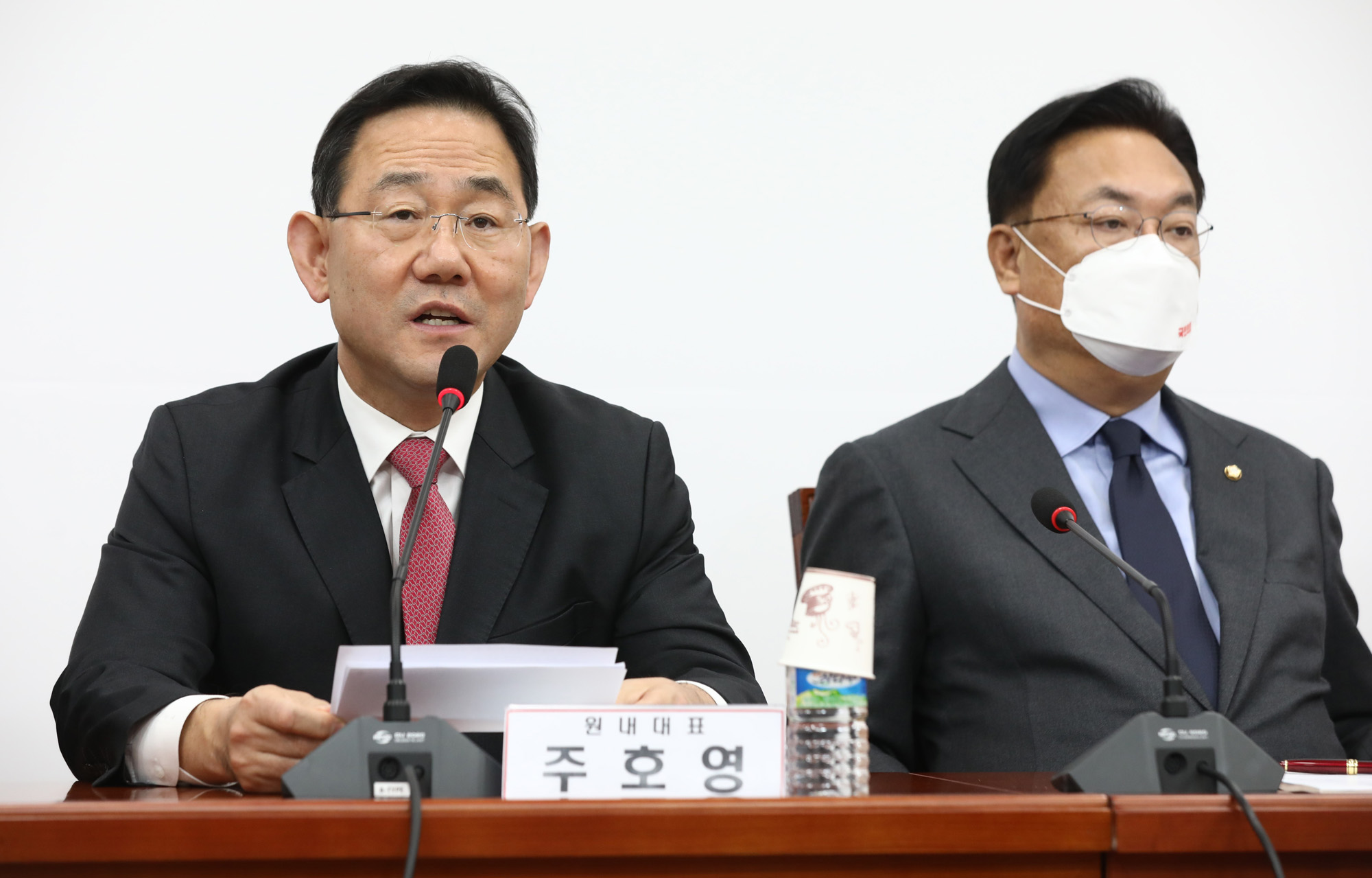 정치;국회;국민의힘 비상대책위원회의;정진석