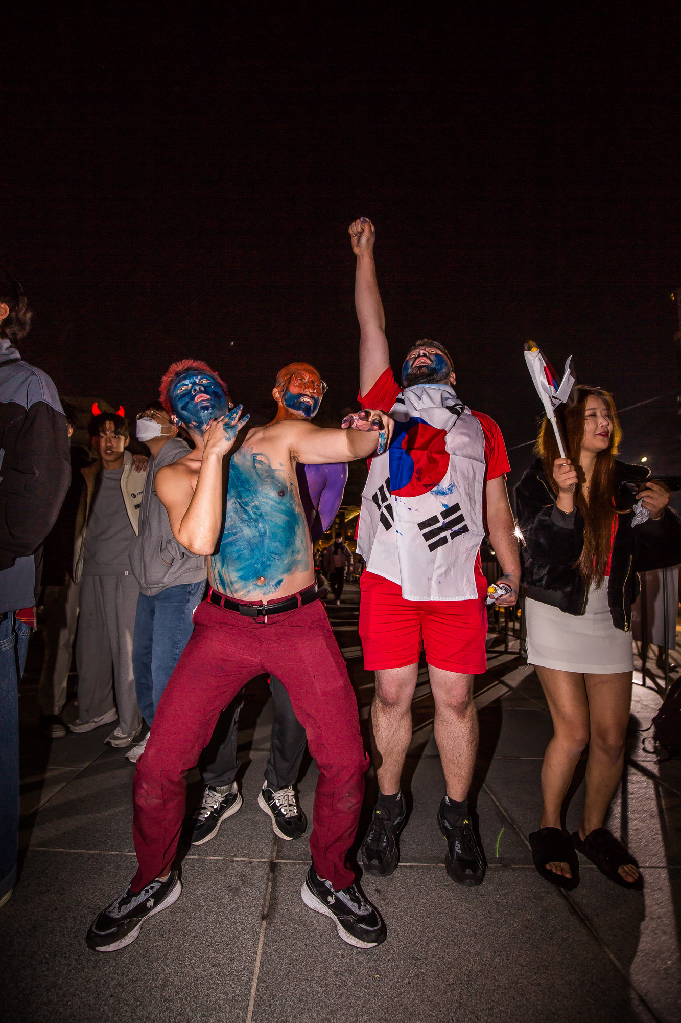 스포츠;축구;월드컵;2022카타르월드컵;우루과이전;붉은악마;광화문광장